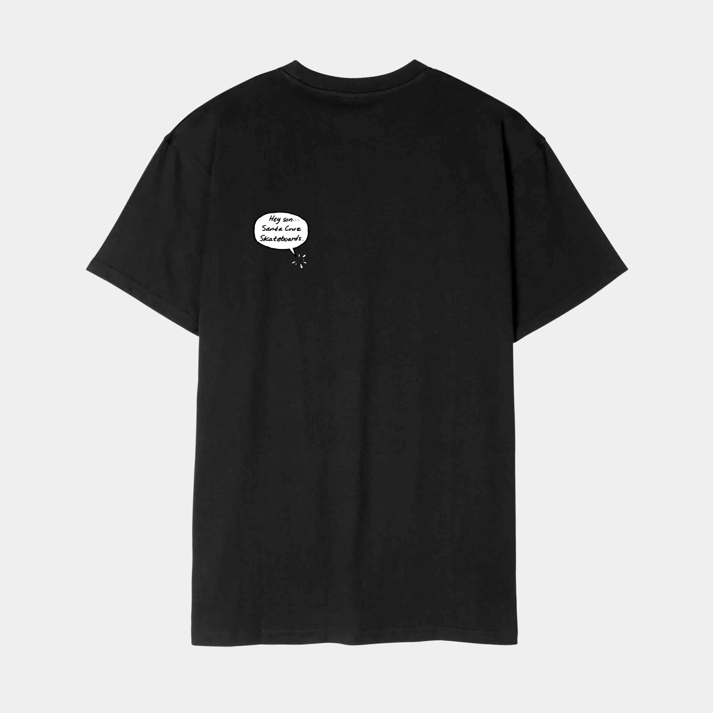 santa-cruz-skateboards-dressen-laugh-it-up-t-shirt-uomo-heavyweight image 2