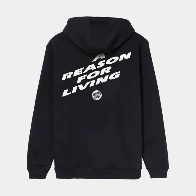 santa-cruz-skateboards-reason-for-living-hoodie-felpa-cappuccio-uomo image 1