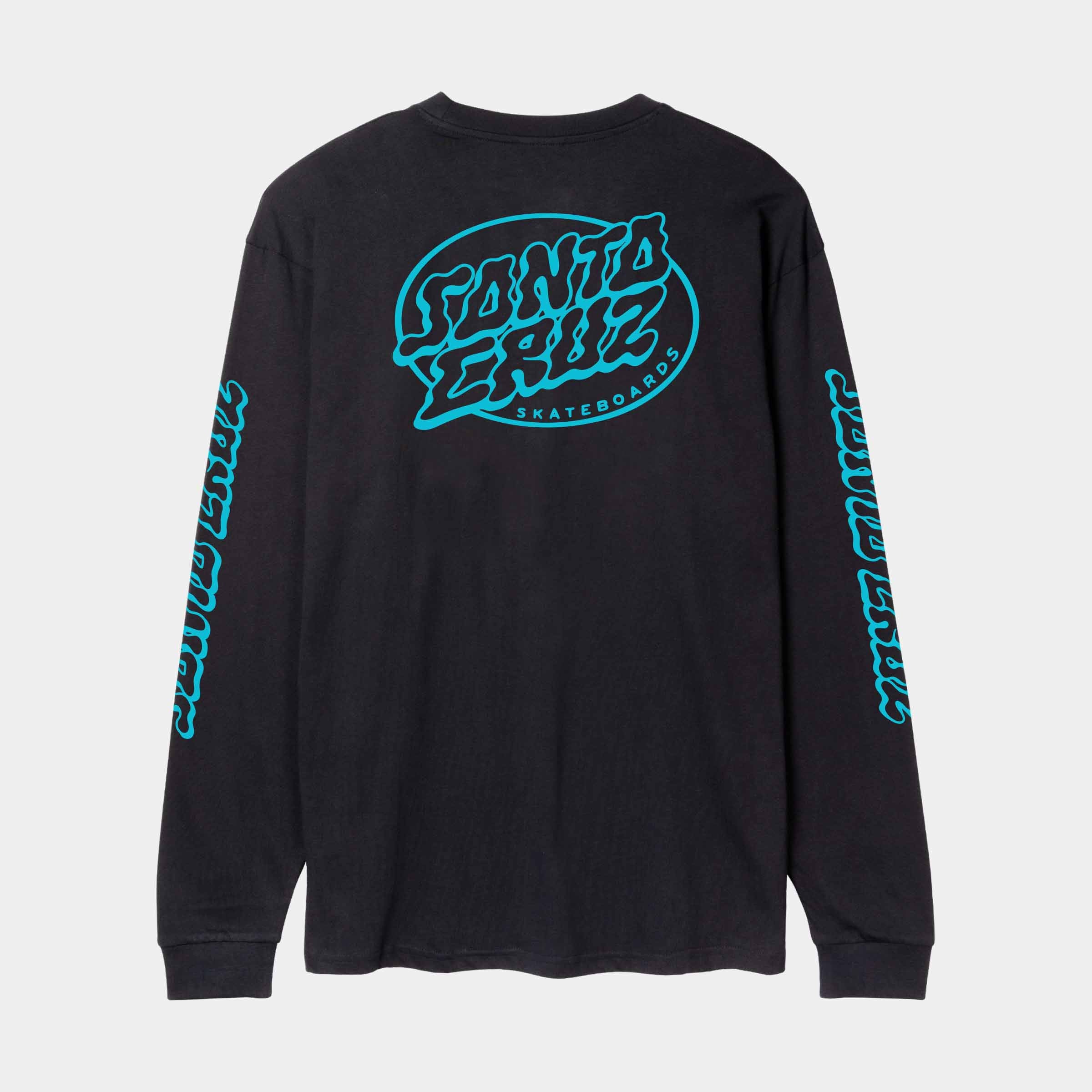 santa-cruz-skateboards-mono-vertigo-dot-long-sleeve-t-shirt-manica-lunga image 1