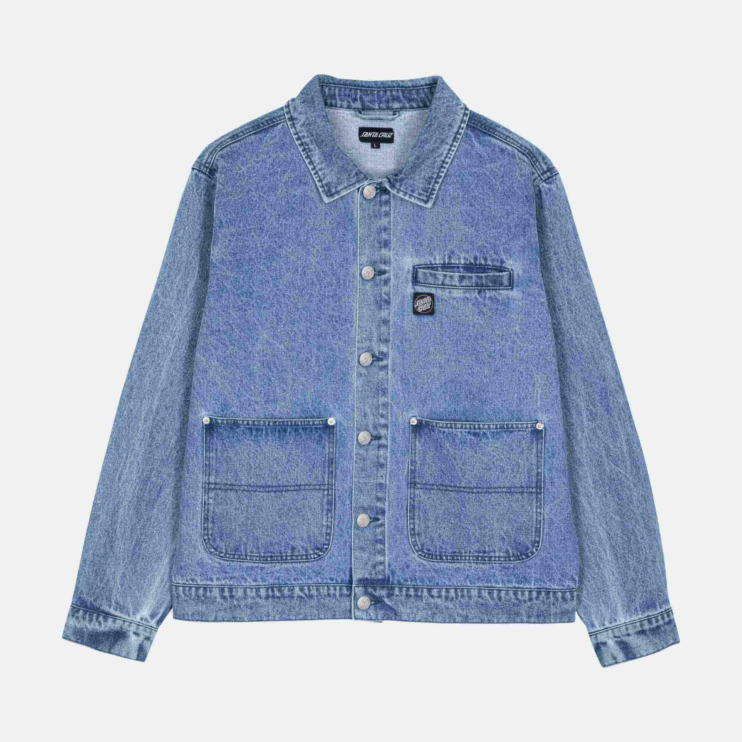 santa-cruz-skateboards-railroad-giacca-chore-denim-2 image 1