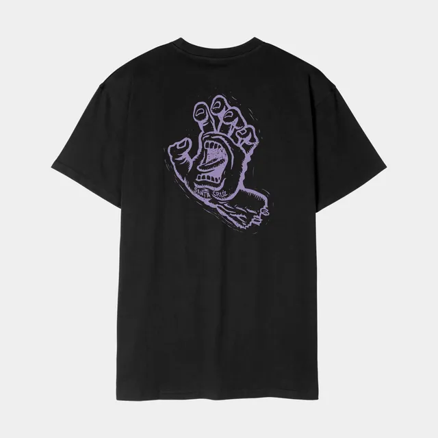santa-cruz-skateboards-stamped-screaming-hand-t-shirt-uomo image 1