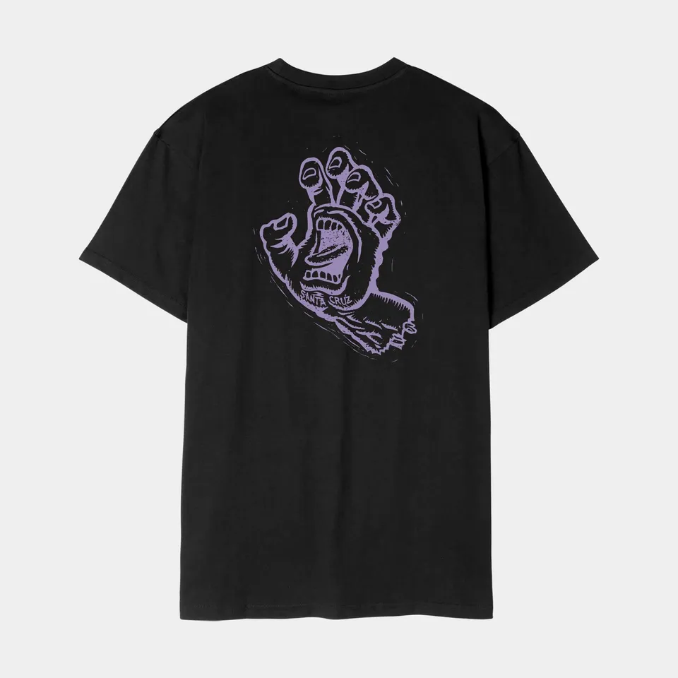 santa-cruz-skateboards-stamped-screaming-hand-t-shirt-uomo image 1