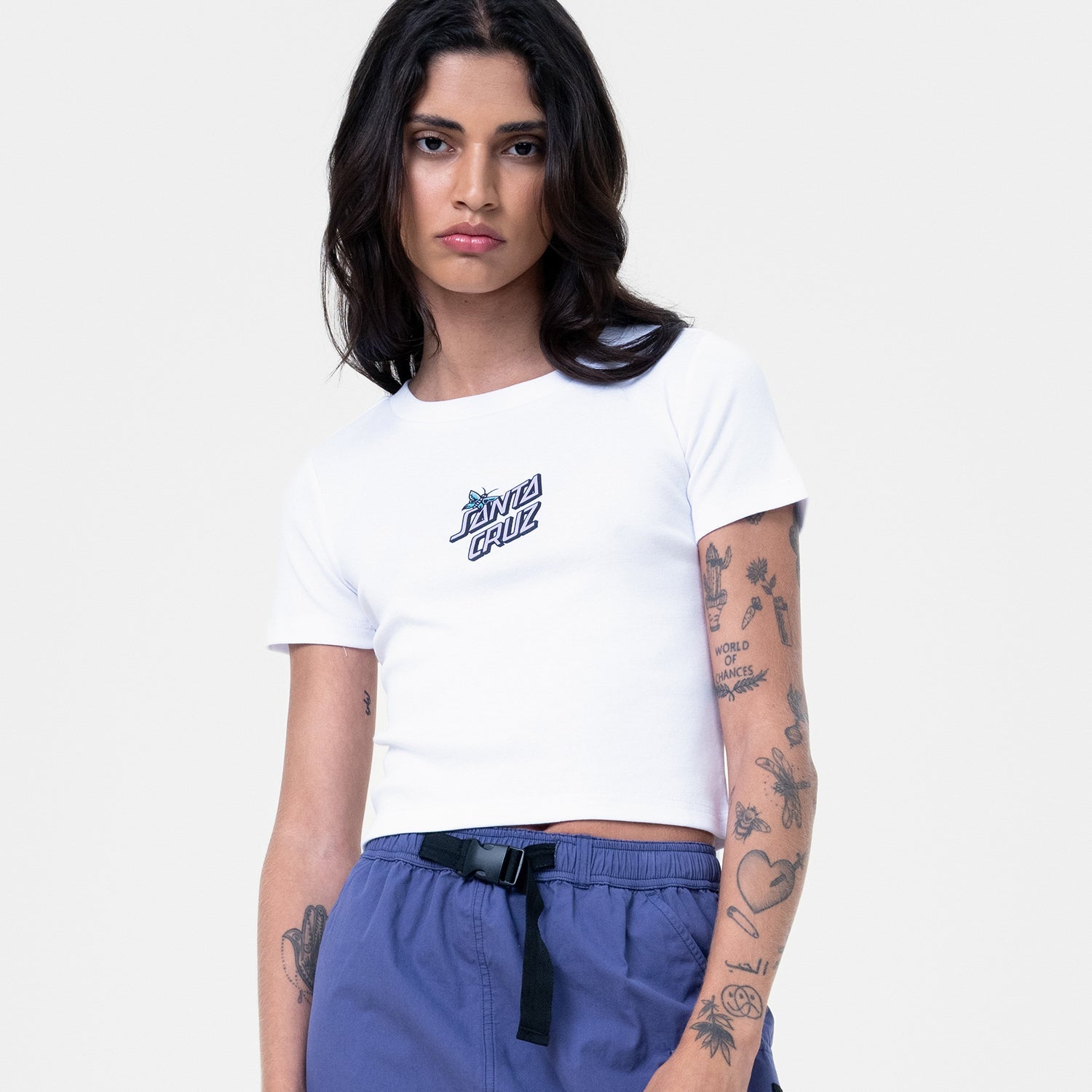 santa-cruz-skateboards-flutter-flash-t-shirt-maglietta-90-s-fit-donna image 3