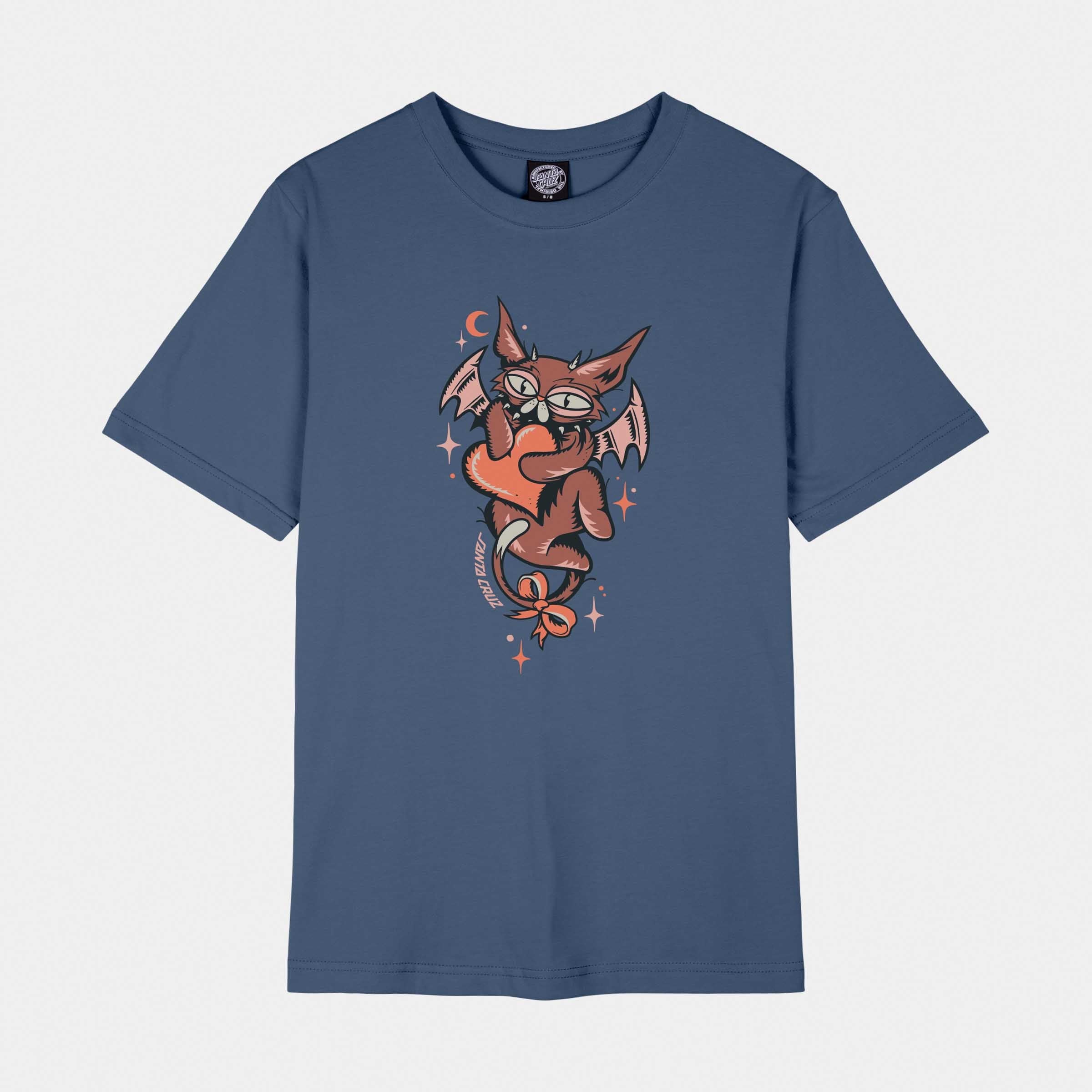 santa-cruz-skateboards-night-critter-t-shirt-maglietta-loose-fit-cotone image 1