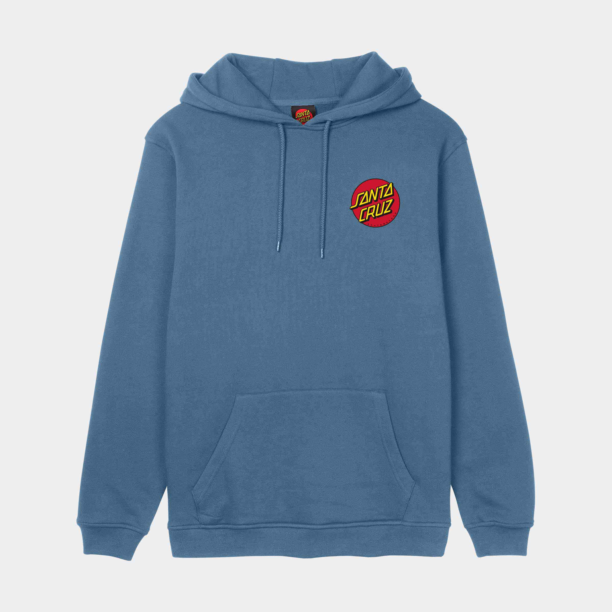santa-cruz-skateboards-classic-dot-chest-hoodie-felpa-cappuccio image 2