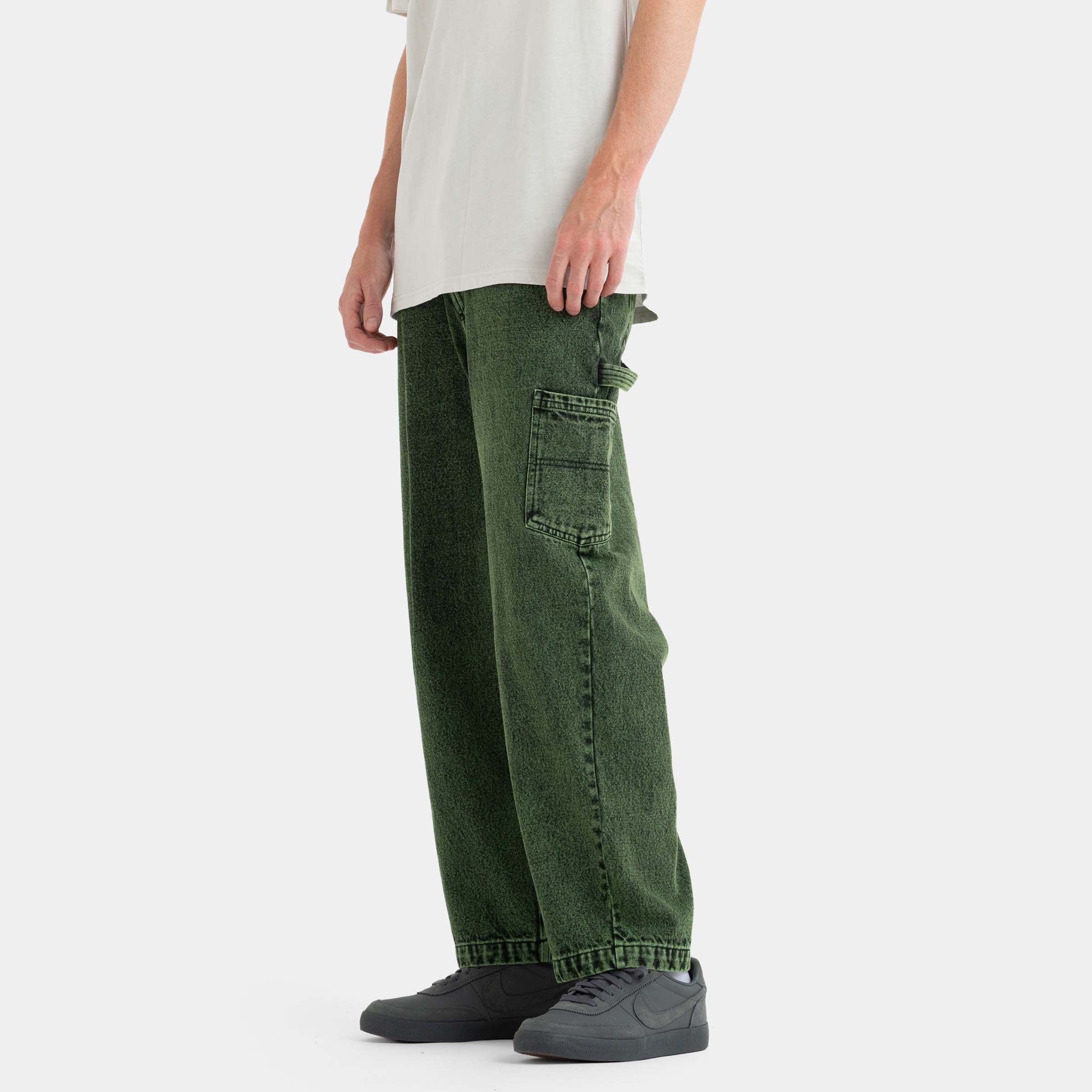 santa-cruz-skateboards-carpenter-big-pants-pantalone-denim-baggy-taglia-34 image 3