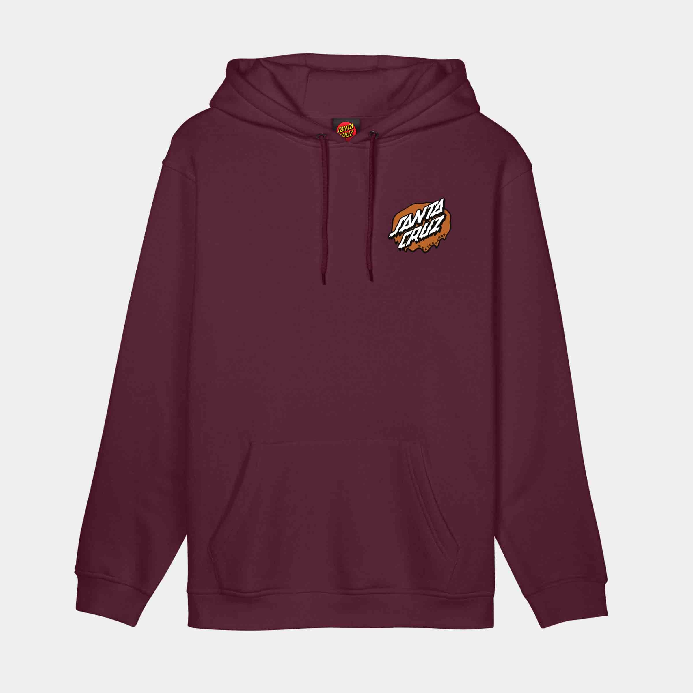 santa-cruz-skateboards-slime-scream-hoodie-felpa-con-cappuccio-regular-fit image 2