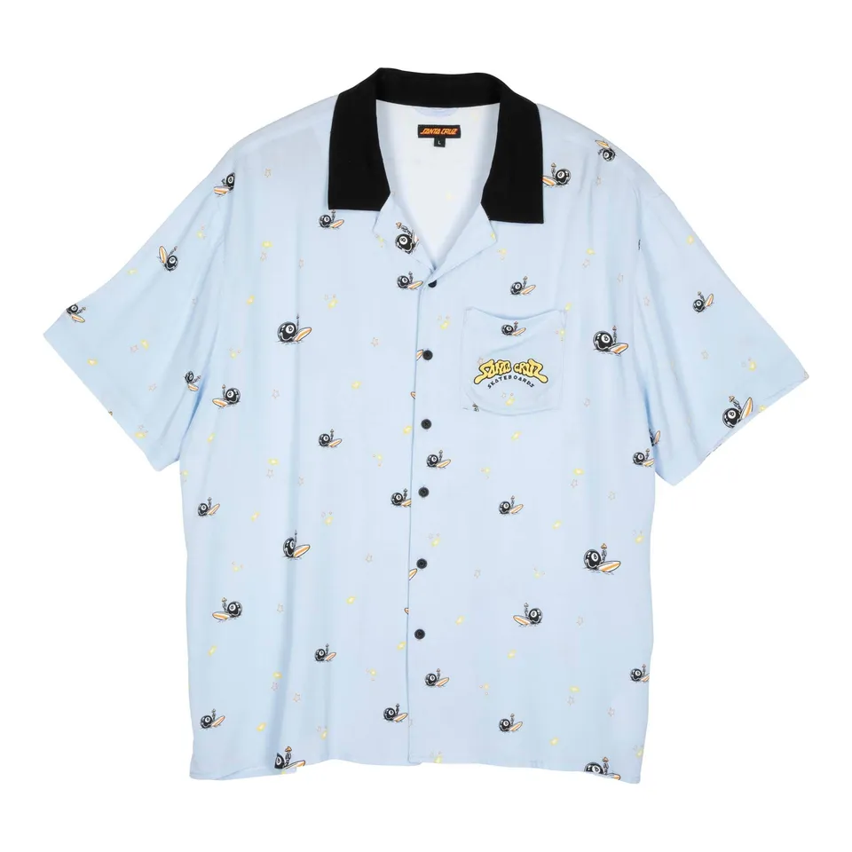 santa-cruz-skateboards-winkowski-surf-camicia-a-manica-corta image 1