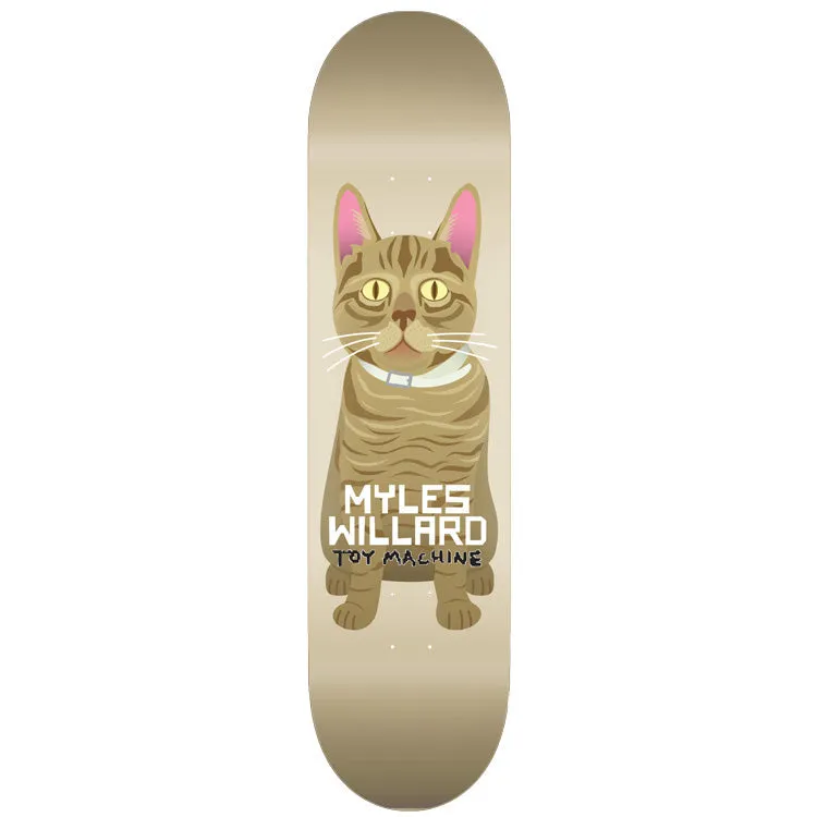 toy-machine-myles-willard-cat-8-13-tavola-da-skateboard-pro image 1