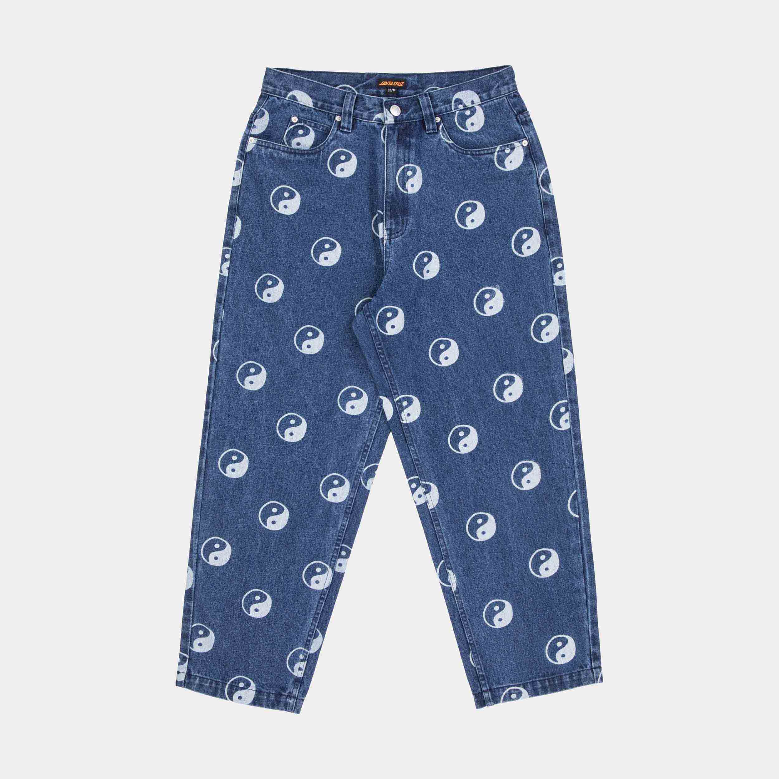 santa-cruz-skateboards-big-pants-yin-yang-pantalone-baggy-denim image 1