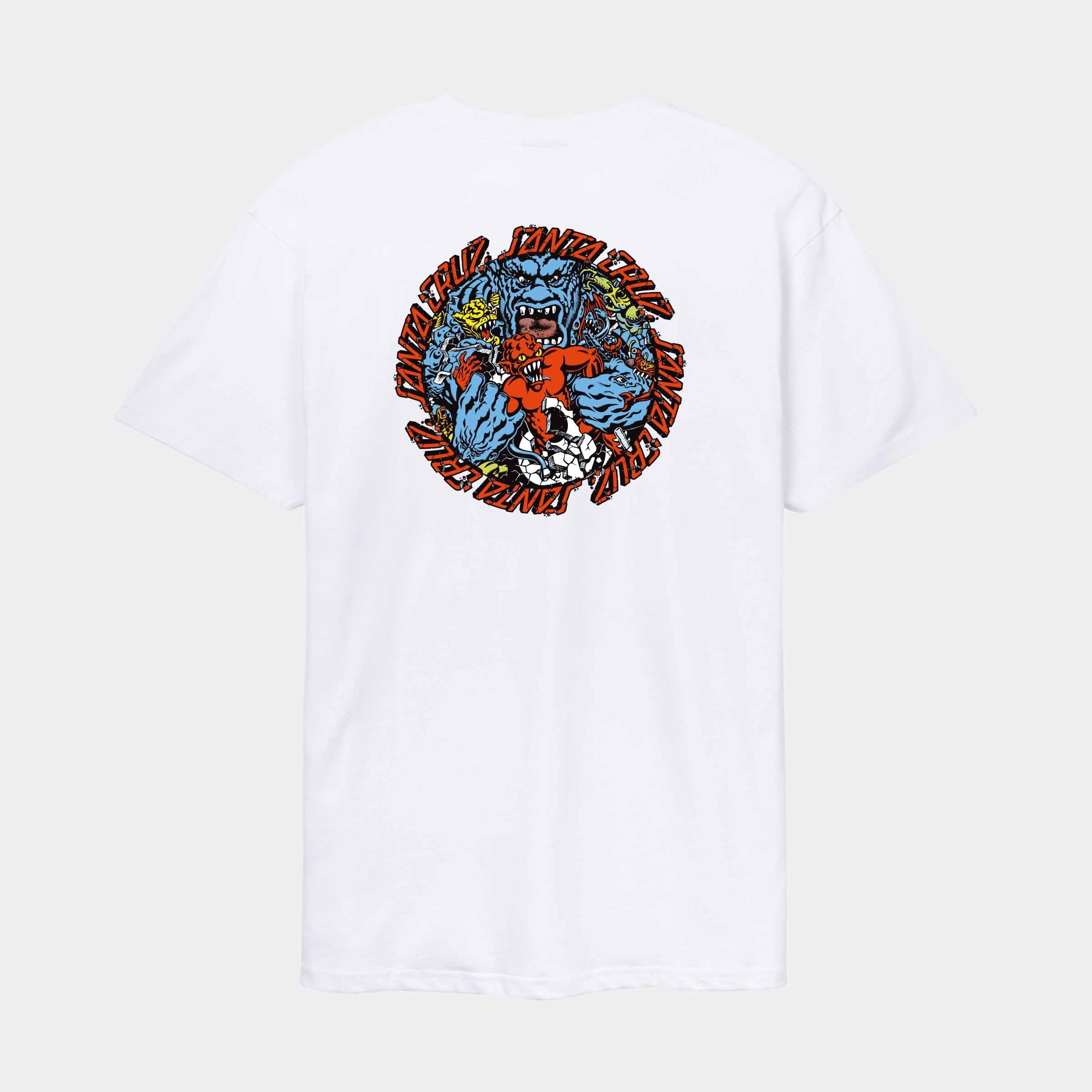 santa-cruz-skateboards-roskopp-monster-strip-t-shirt-uomo image 1
