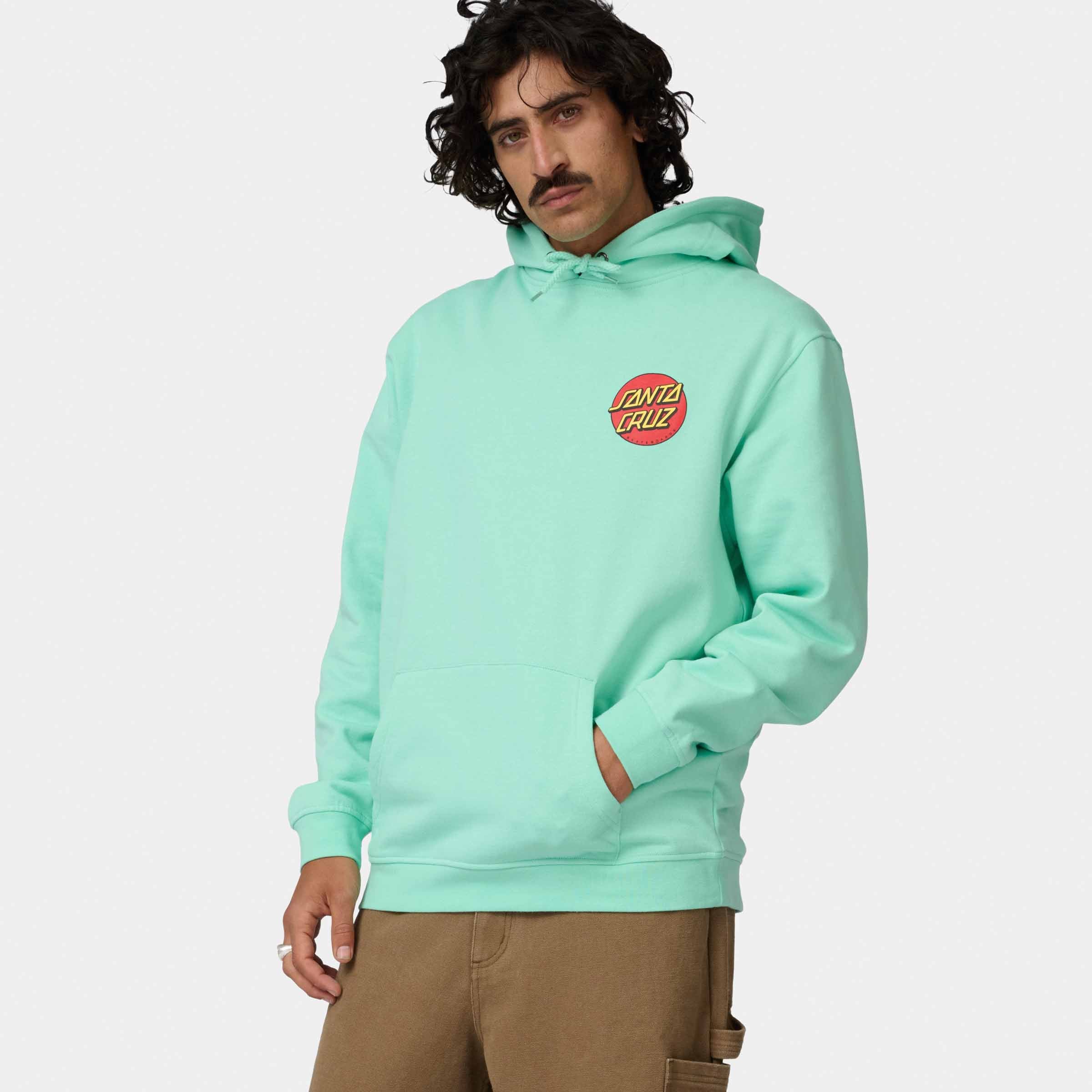 santa-cruz-skateboards-classic-dot-chest-felpa-hoodie-regular-fit image 2