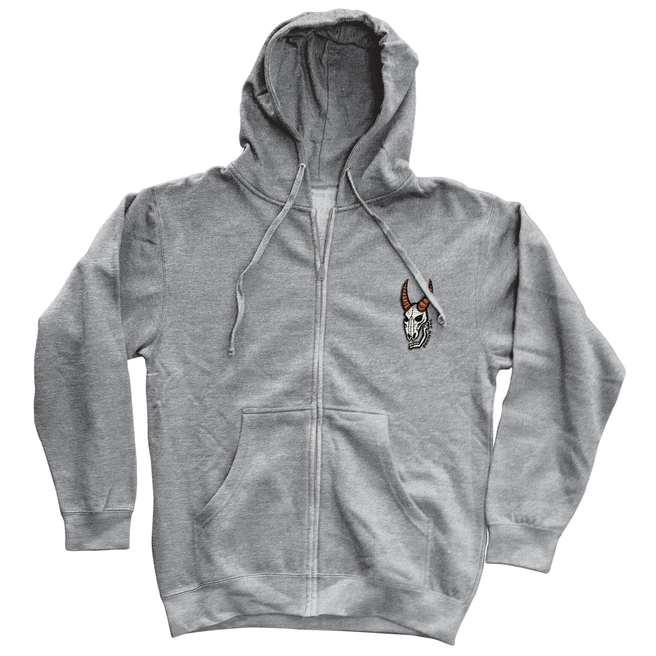 toy-machine-heavy-metal-zip-felpa-con-cappuccio image 1