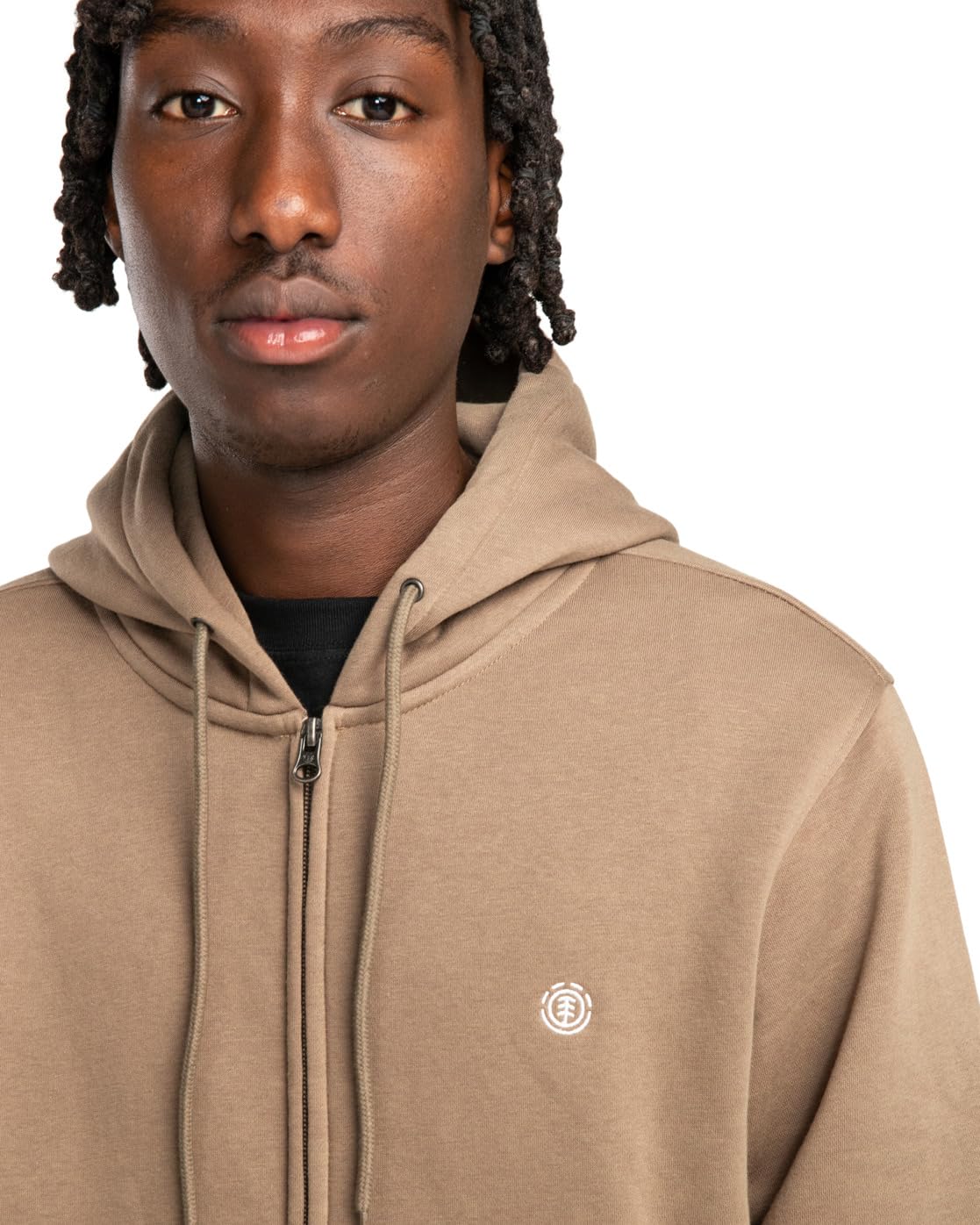 element-cornell-classic-zh-felpa-con-cappuccio-zip-uomo image 3