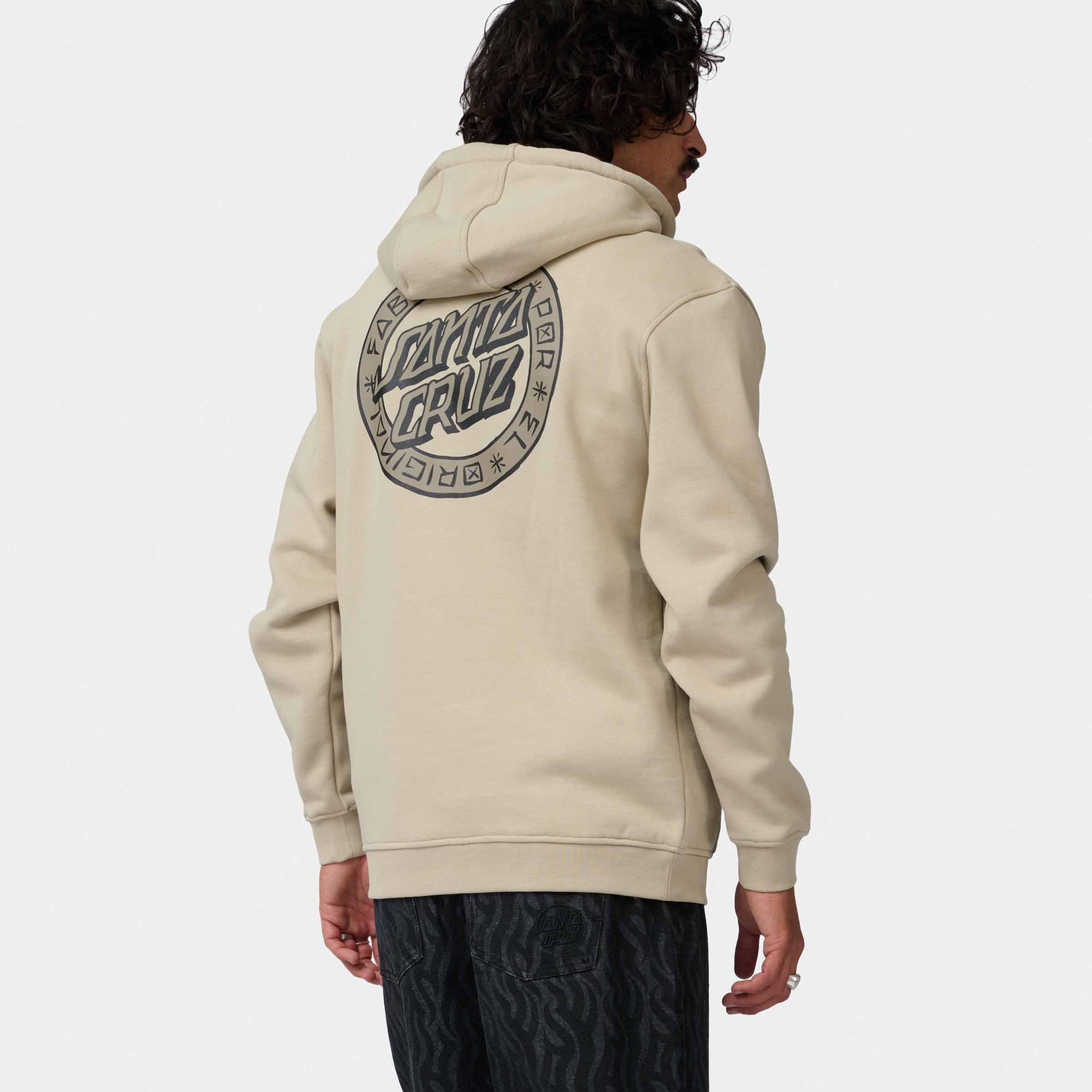 santa-cruz-skateboards-loco-dot-felpa-con-cappuccio-uomo image 4