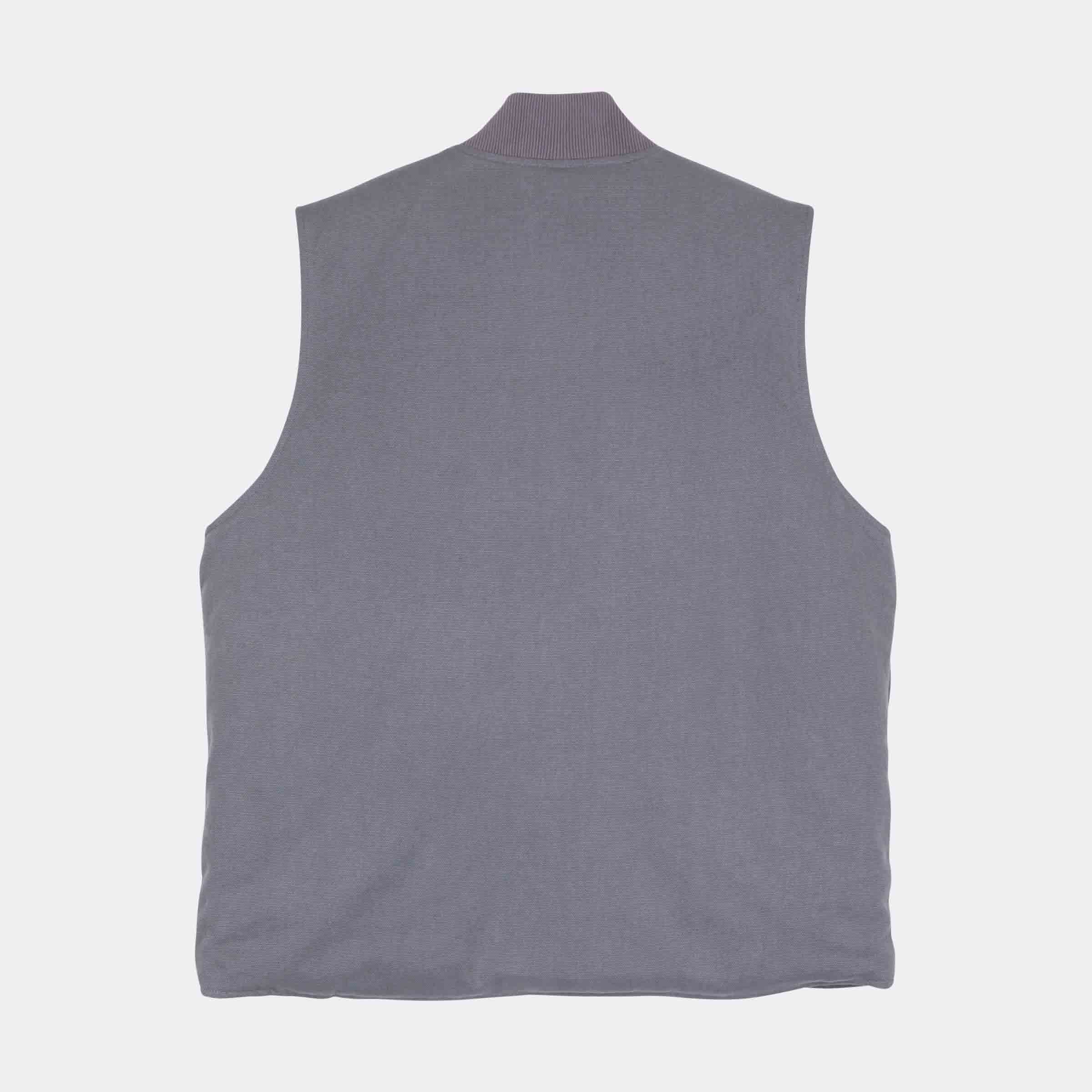 santa-cruz-skateboards-classic-label-gilet-uomo-in-canvas image 2