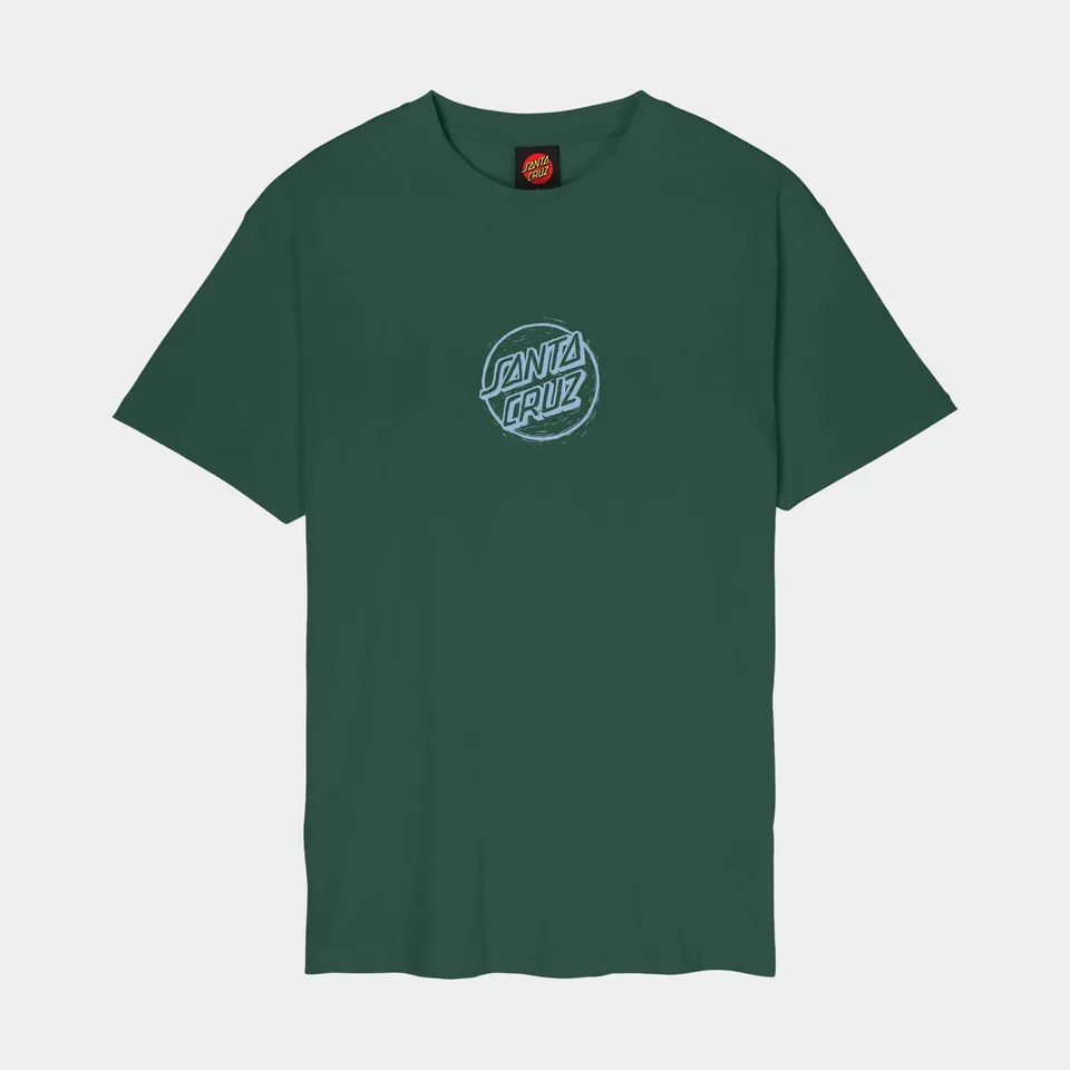santa-cruz-skateboards-stamped-opus-t-shirt-uomo-cotone-organico image 1