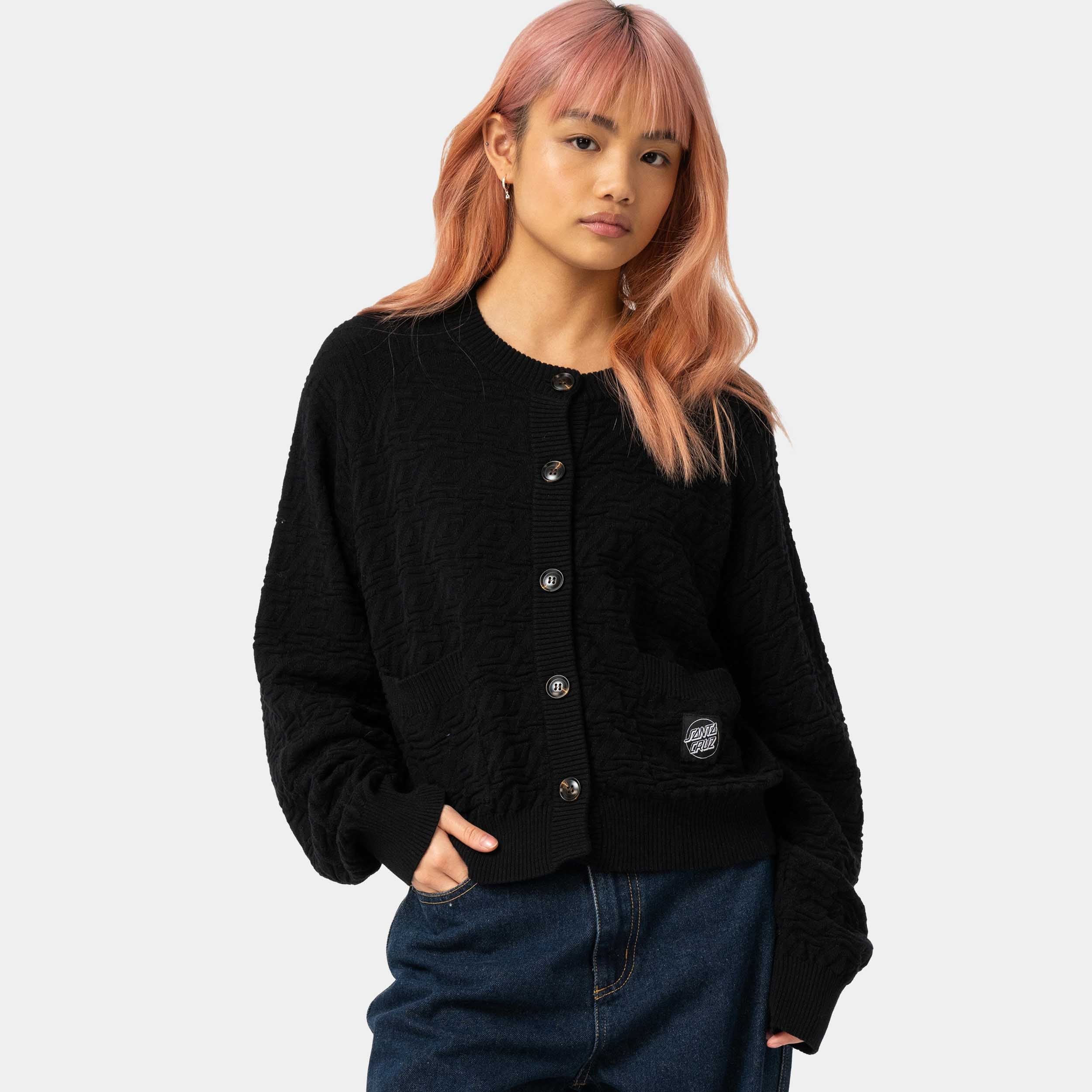santa-cruz-skateboards-wharf-knit-cardigan-donna image 3