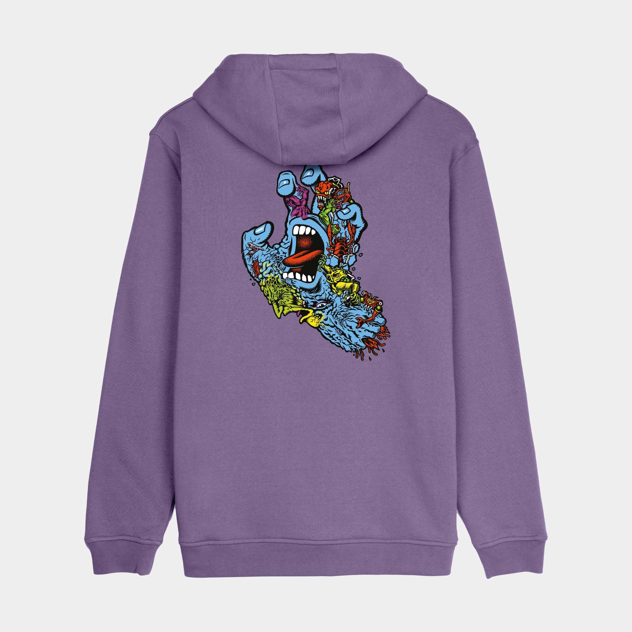 santa-cruz-skateboards-roskopp-screaming-five-felpa-con-cappuccio image 1
