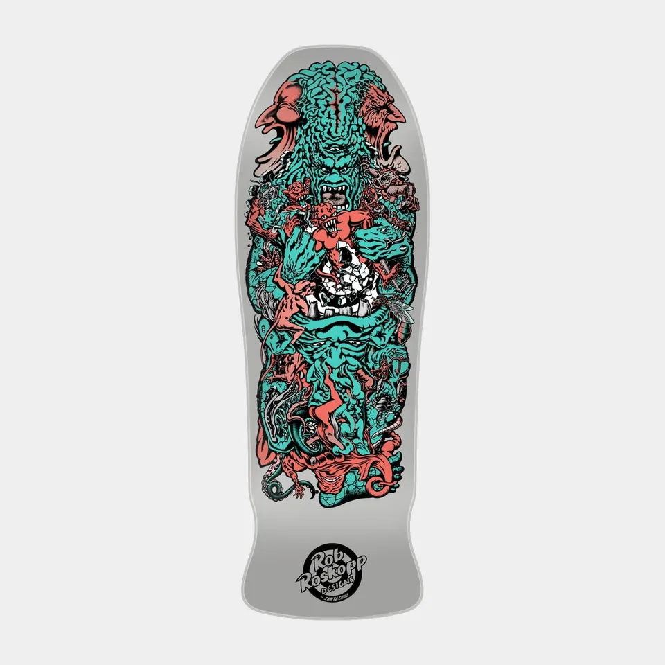 santa-cruz-skateboards-roskopp-five-reissue-tavola-skateboard-deck-10-22-x-30-28 image 1