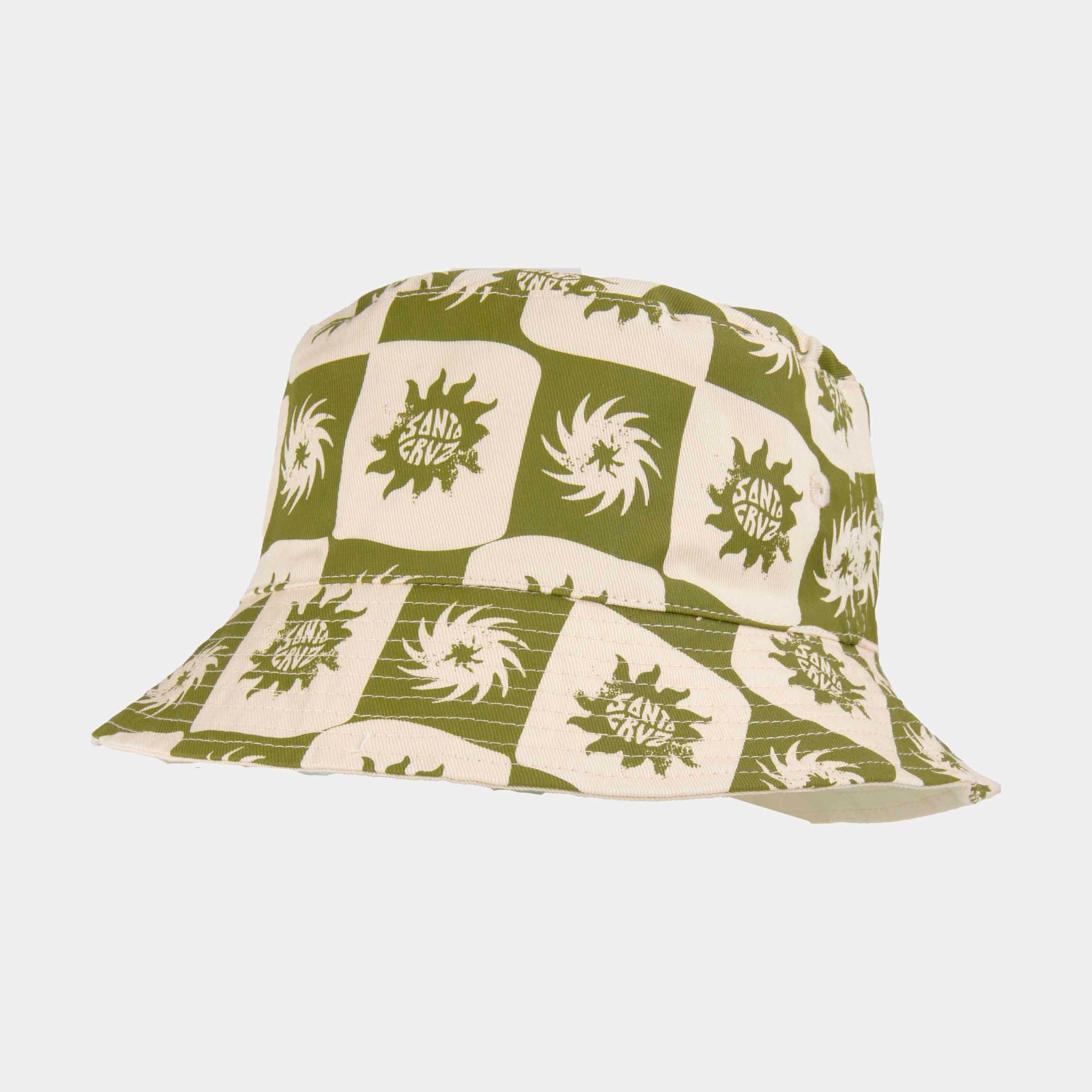 santa-cruz-skateboards-sun-daze-reversible-bucket-hat-cappello-reversibile image 1