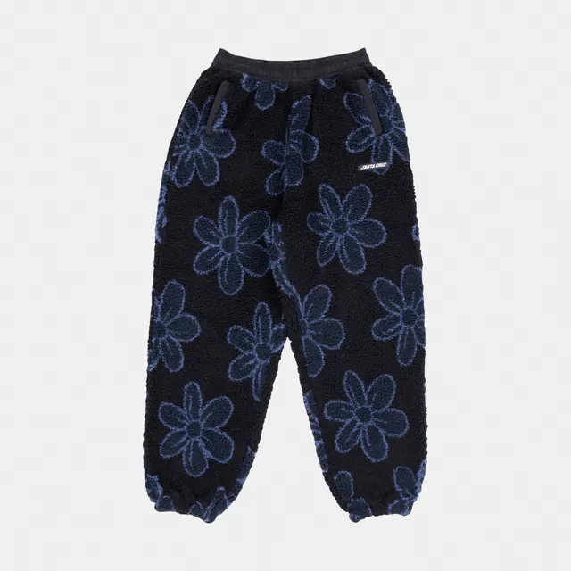santa-cruz-skateboards-homebody-pantaloni-tuta-donna-sherpa-jacquard image 1