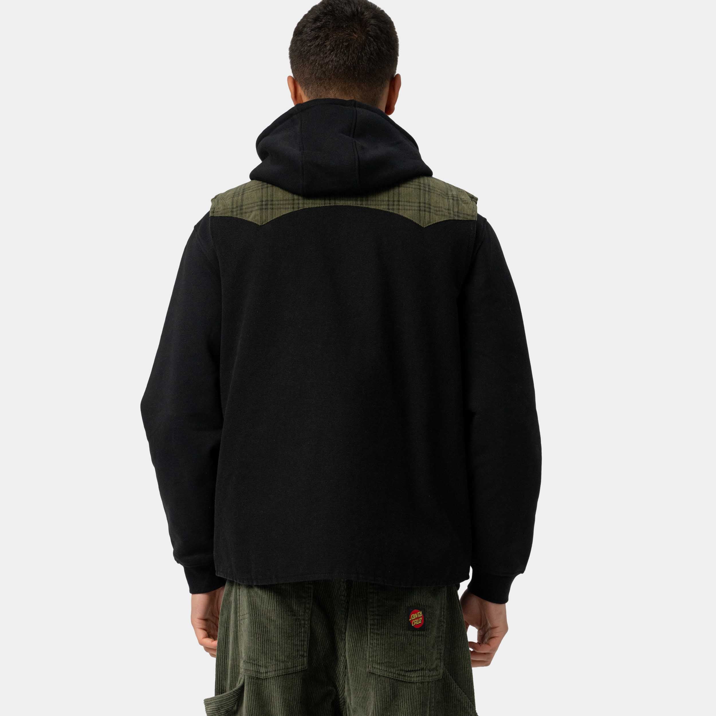santa-cruz-skateboards-timber-vest-gilet-regular-fit-in-canvas-di-cotone image 4