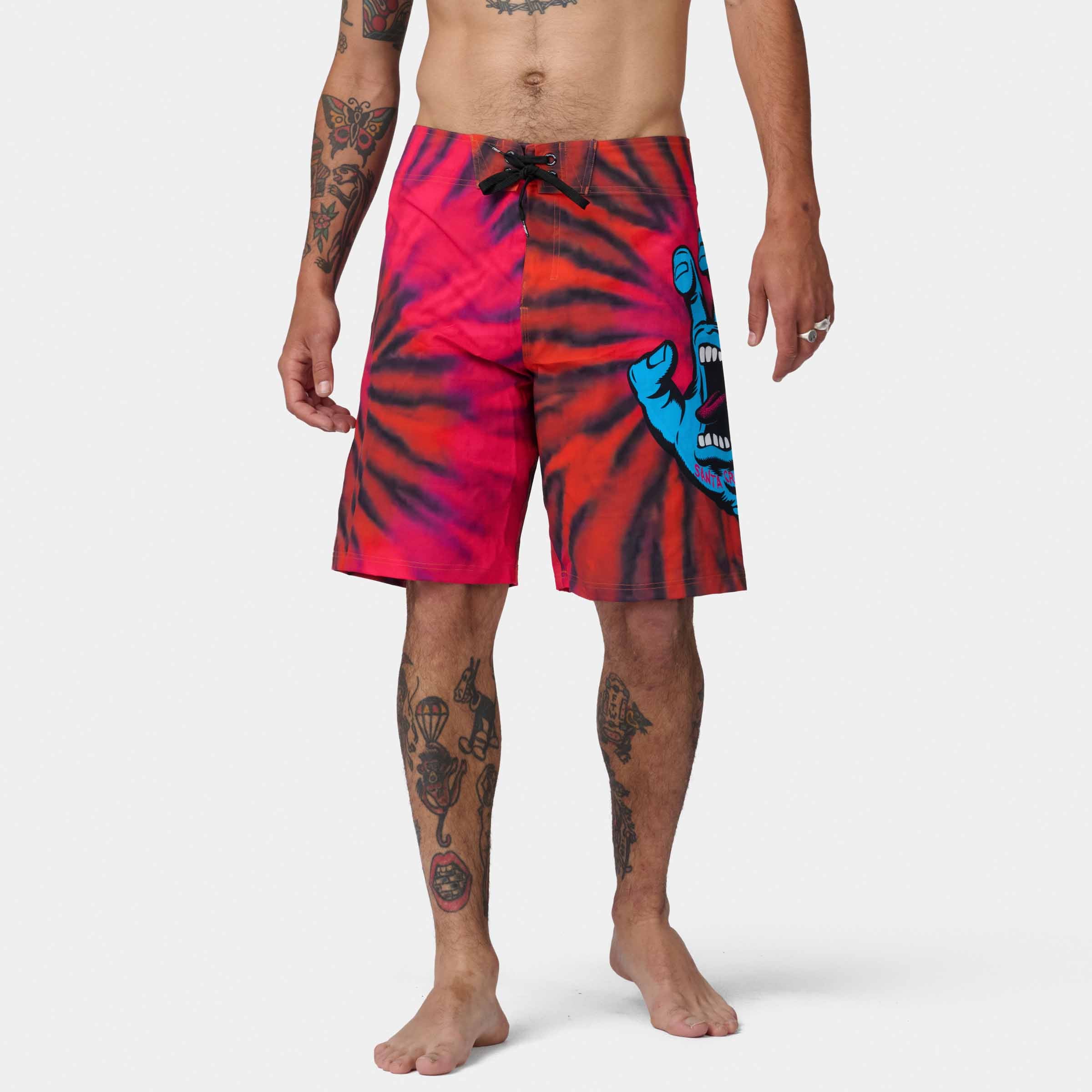 santa-cruz-skateboards-screaming-hand-boardshort-20-outseam image 3