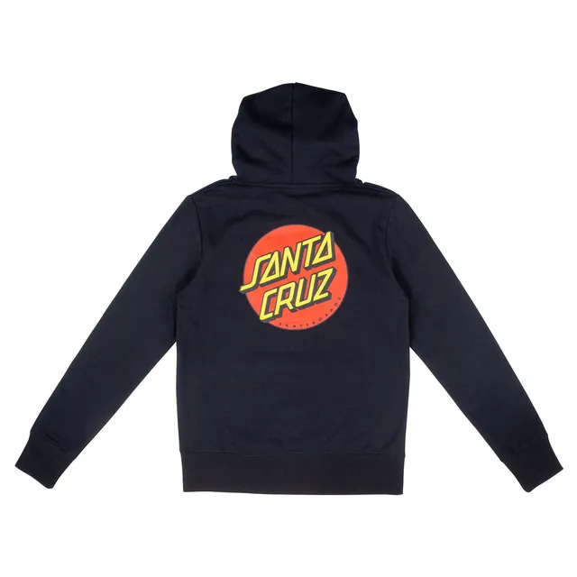 santa-cruz-skateboards-classic-dot-chest-hoodie-felpa-con-cappuccio image 1