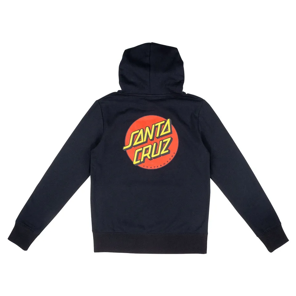 santa-cruz-skateboards-classic-dot-chest-hoodie-felpa-con-cappuccio image 1