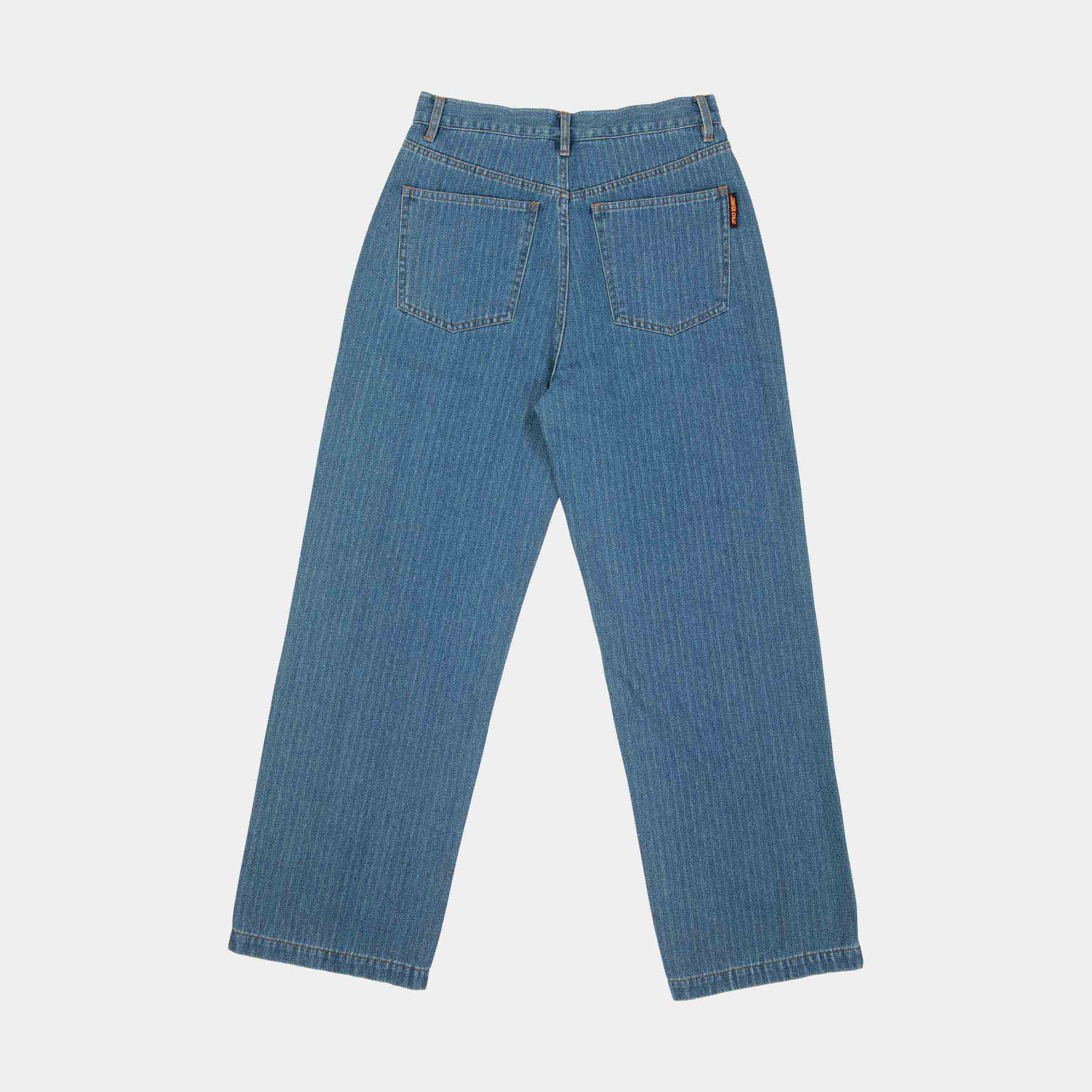 santa-cruz-skateboards-classic-baggy-jeans-jeans-baggy-wide-leg-donna image 2