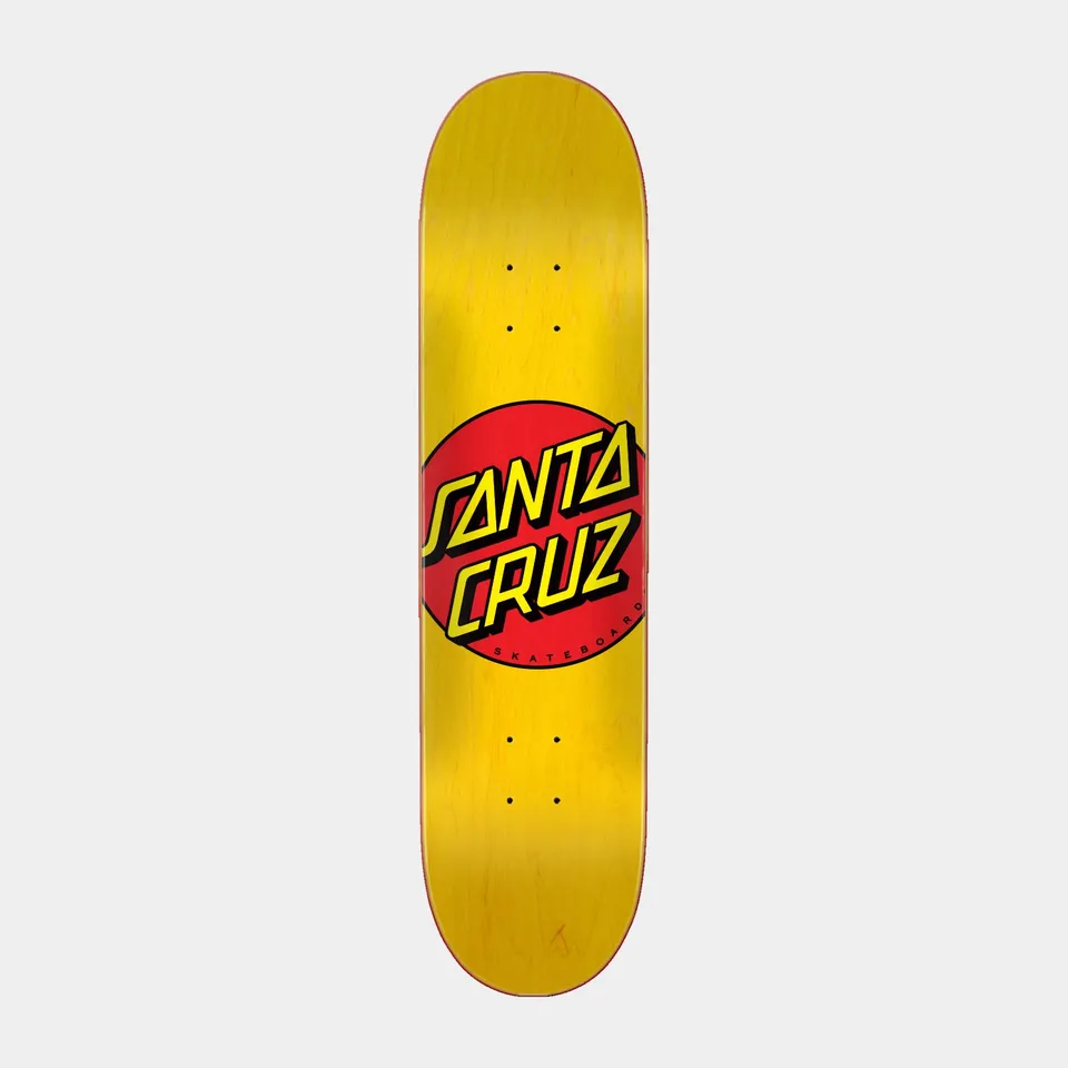 santa-cruz-skateboards-classic-dot-deck-7-75in-x-31-61in-tavola-skate-3d-concave image 1