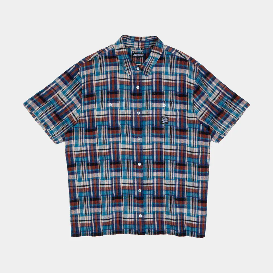 santa-cruz-skateboards-milo-camicia-manica-corta image 1