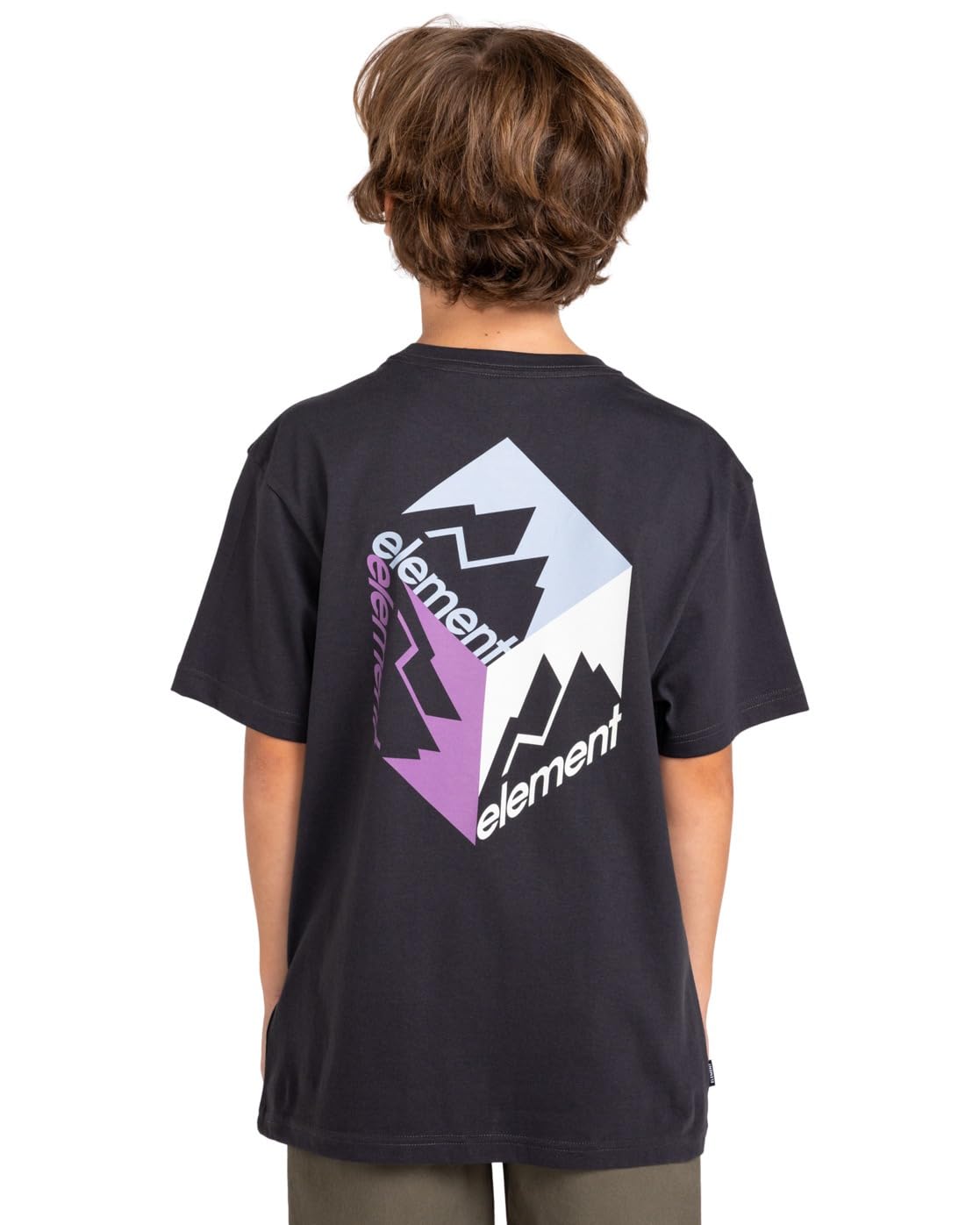element-joint-cube-t-shirt-ragazzo-a-maniche-corte image 2