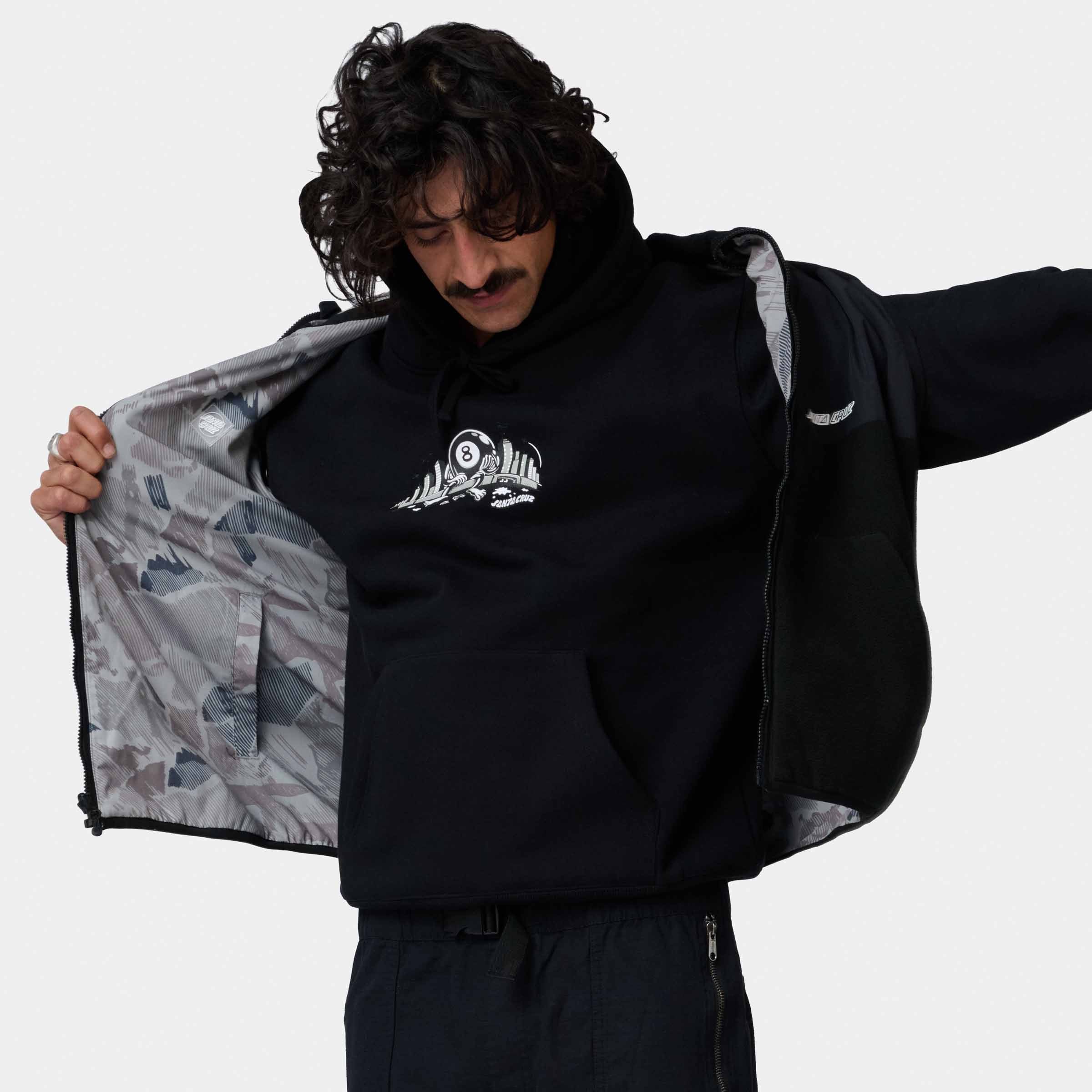 santa-cruz-skateboards-cache-gilet-reversibile-uomo-pile-stampa-all-over image 8