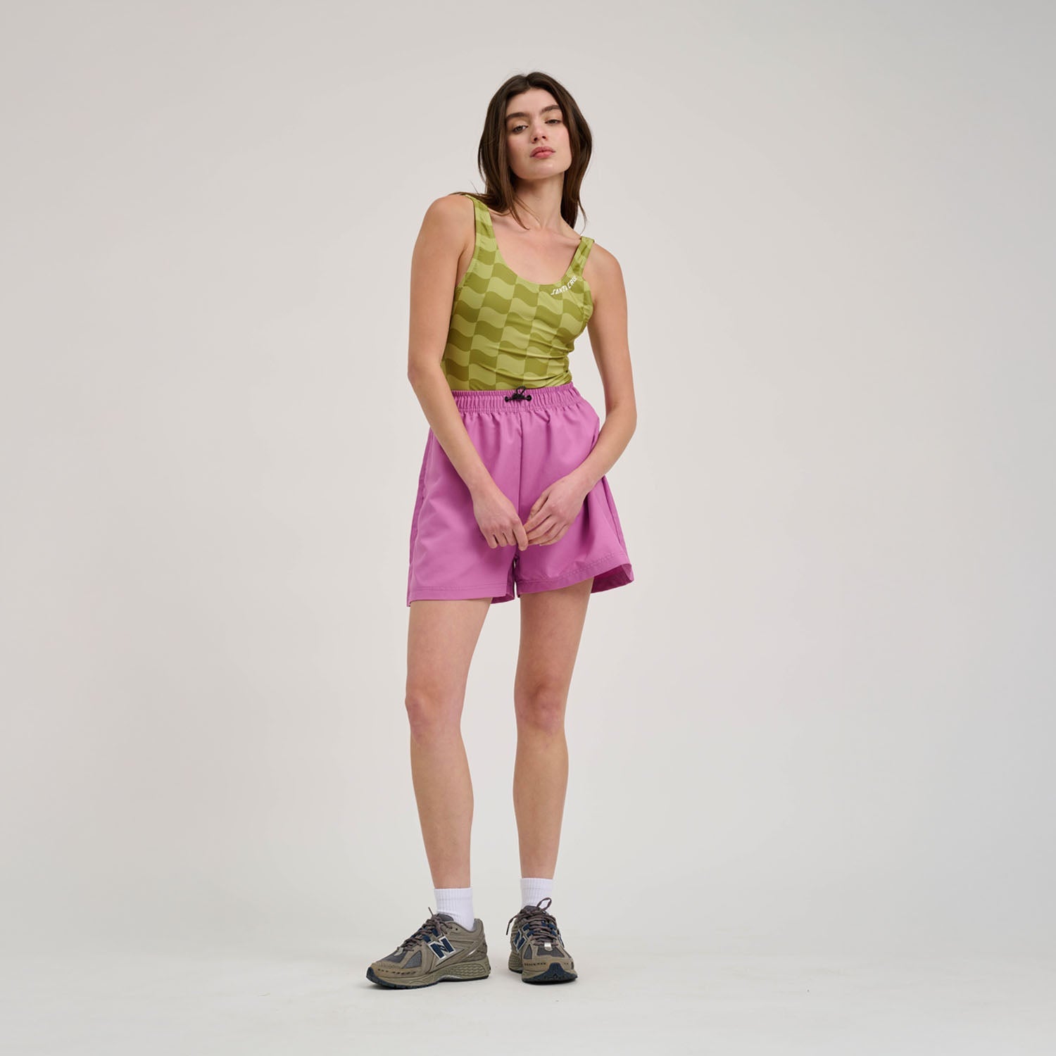 santa-cruz-skateboards-strip-bodysuit-body-nuotabile-donna-wave-check image 6