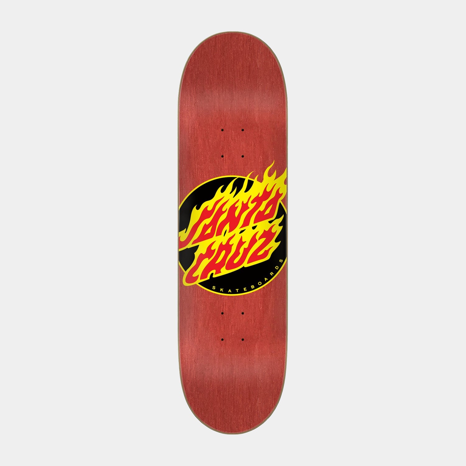 santa-cruz-skateboards-flame-dot-atv-skateboard-deck-7-25in-x-27-00in image 1