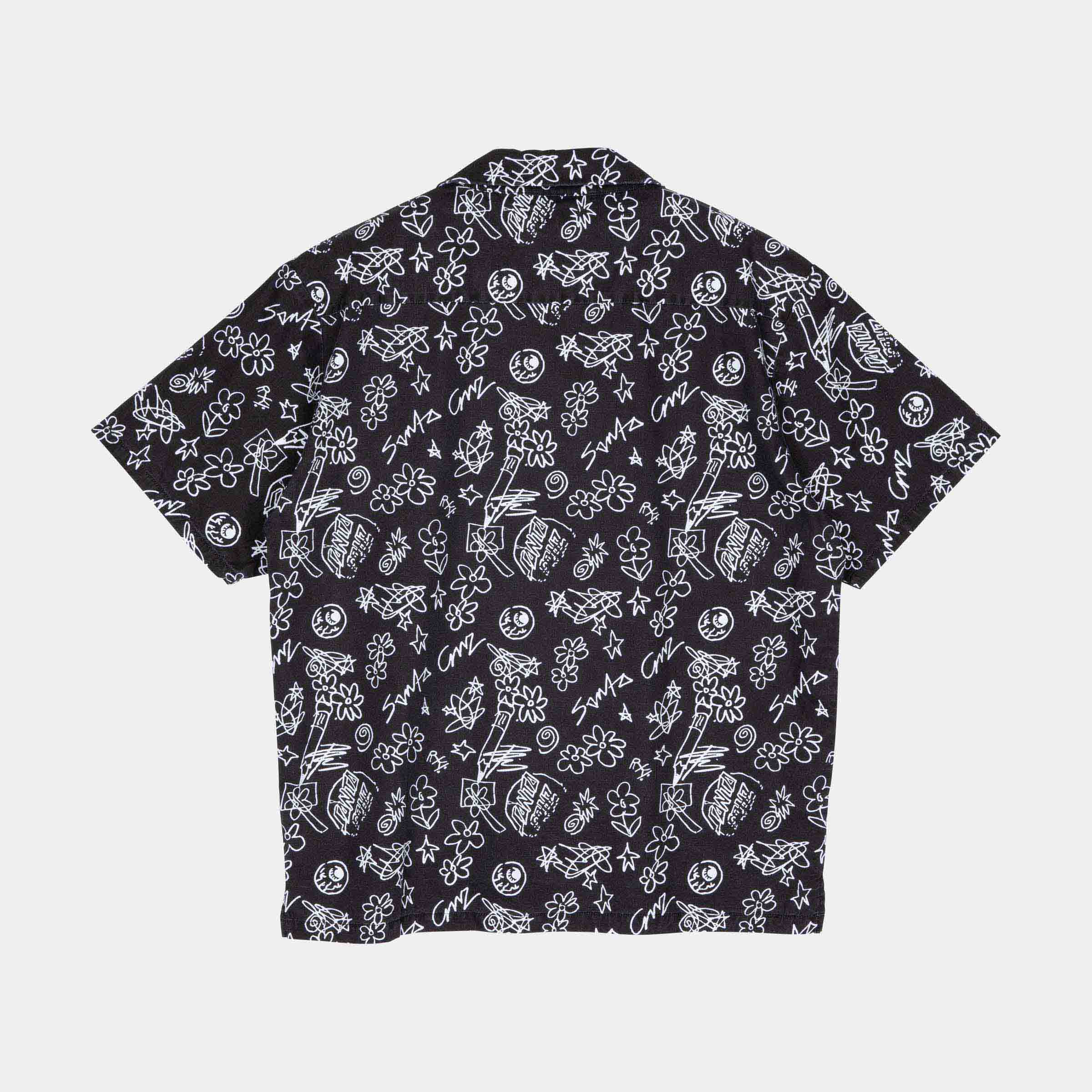 santa-cruz-skateboards-finn-short-sleeve-shirt-camicia-maniche-corte-fantasia image 2