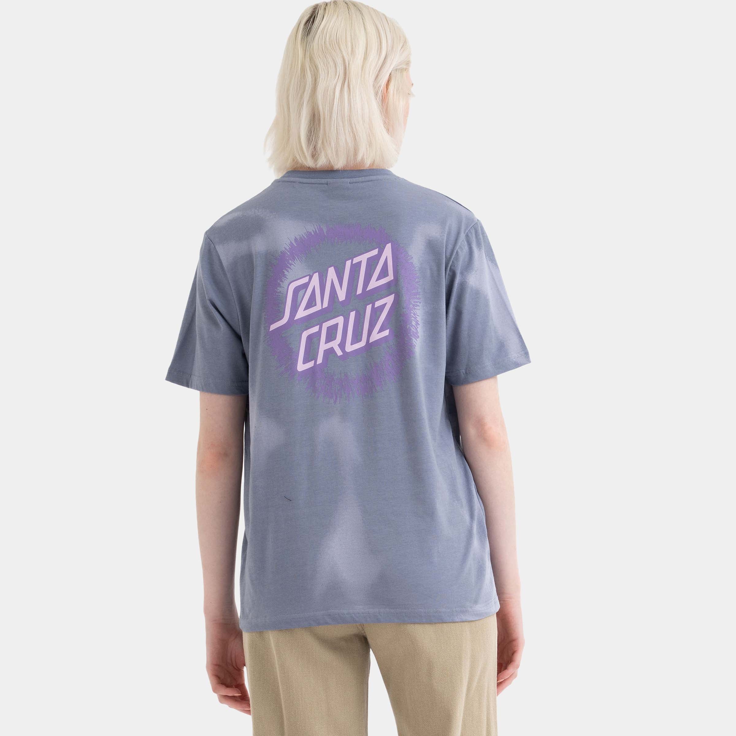santa-cruz-skateboards-dizzy-dot-t-shirt-donna-loose-fit image 4