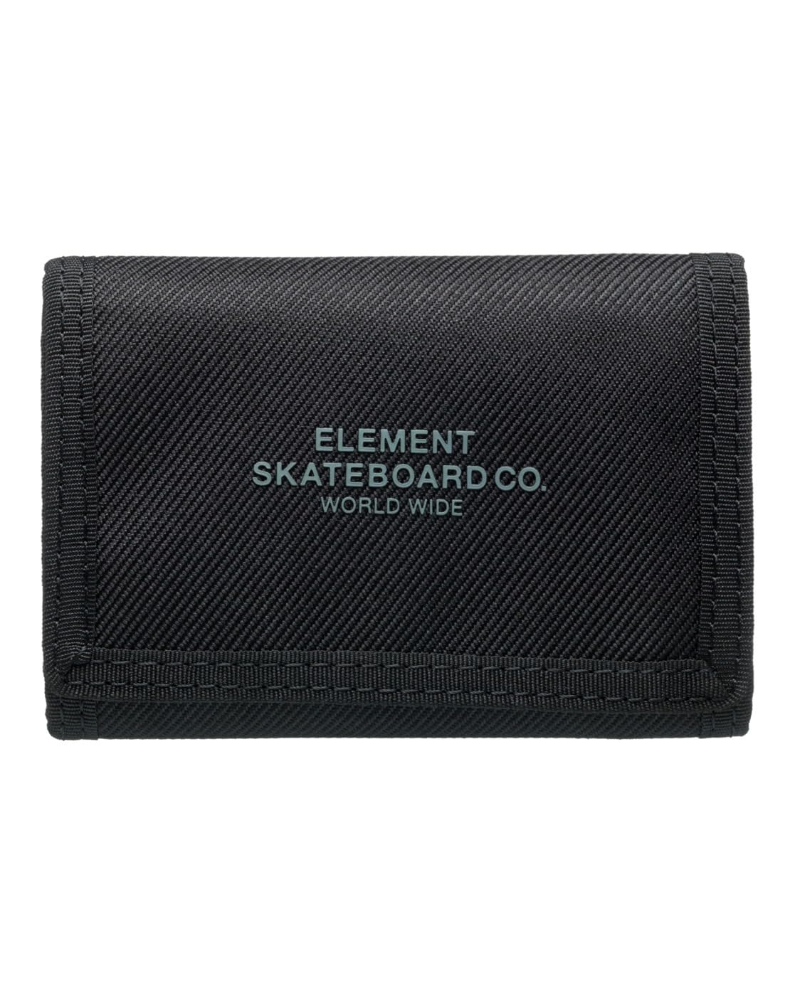 element-element-co-wallet-portafoglio-trifold-uomo-nero-sbiadito image 1