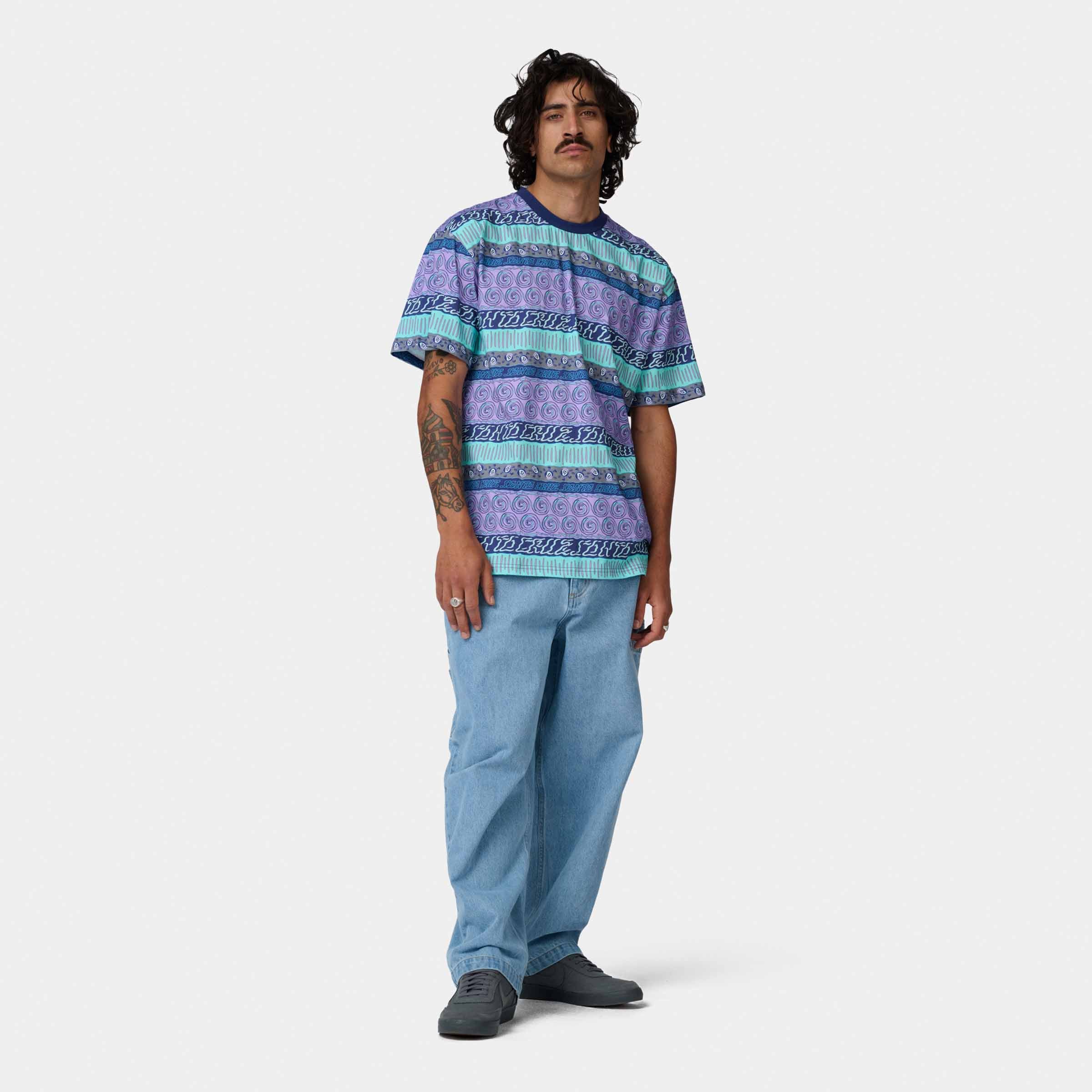 santa-cruz-skateboards-heights-t-shirt-uomo-loose-fit-stampa-all-over image 6