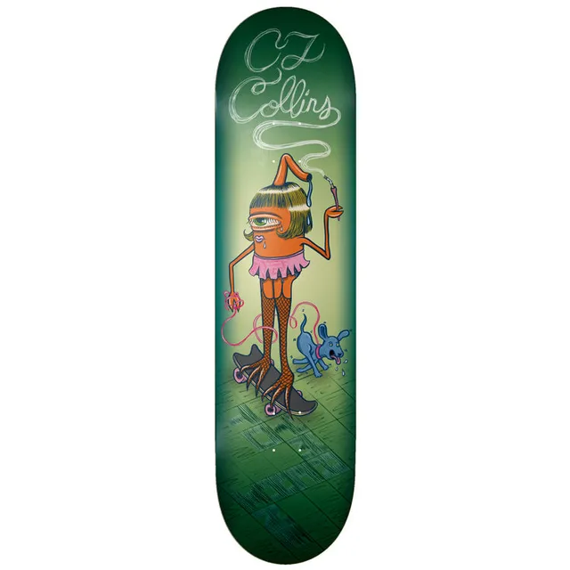 toy-machine-cj-collins-sect-girl-8-50-tavola-skateboard-deck-pro image 1