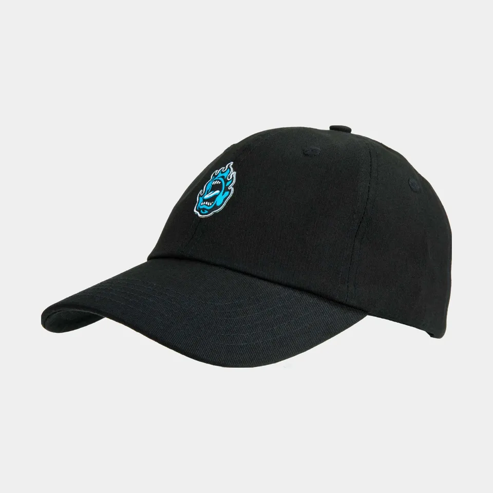 santa-cruz-skateboards-screaming-mini-flame-dad-cap-6-pannelli image 1