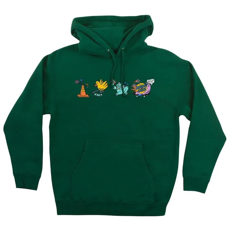santa-cruz-skateboards-skate-like-a-girl-hoodie-felpa-con-cappuccio-unisex image 1