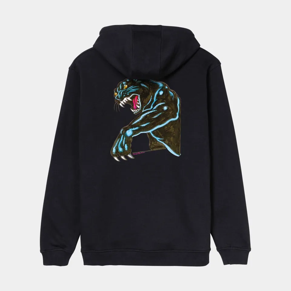 santa-cruz-skateboards-natas-sketch-panther-felpa-con-cappuccio-uomo-regular-fit image 1