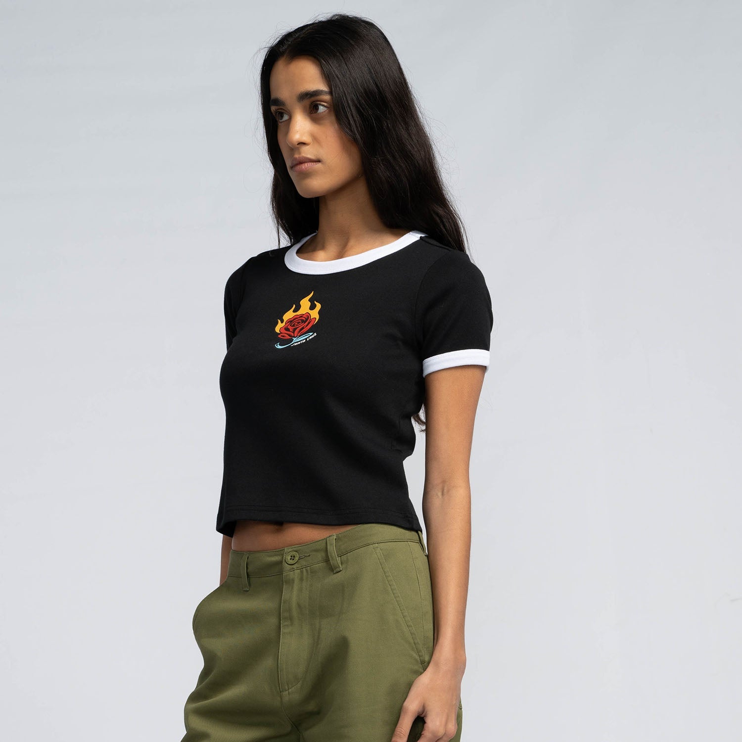 santa-cruz-skateboards-lucky-rose-ringer-t-shirt-donna-cropped image 2