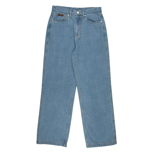 santa-cruz-skateboards-classic-baggy-jeans-blue-stripe image 1
