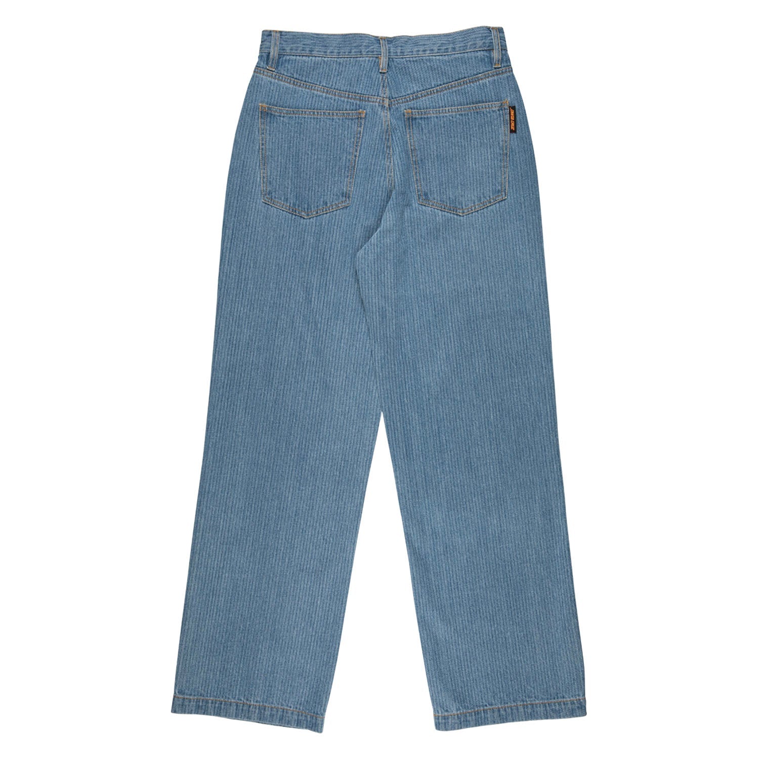 santa-cruz-skateboards-classic-baggy-jeans-blue-stripe image 2