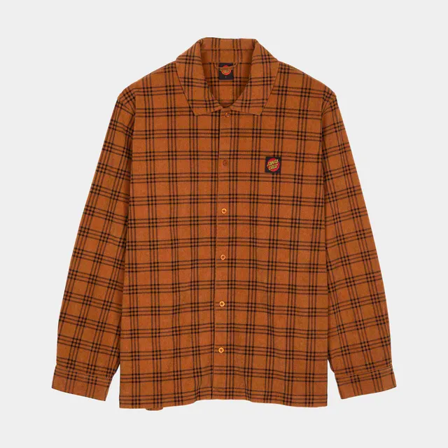 santa-cruz-skateboards-roamer-shirt-camicia-in-corduroy-manica-lunga image 1