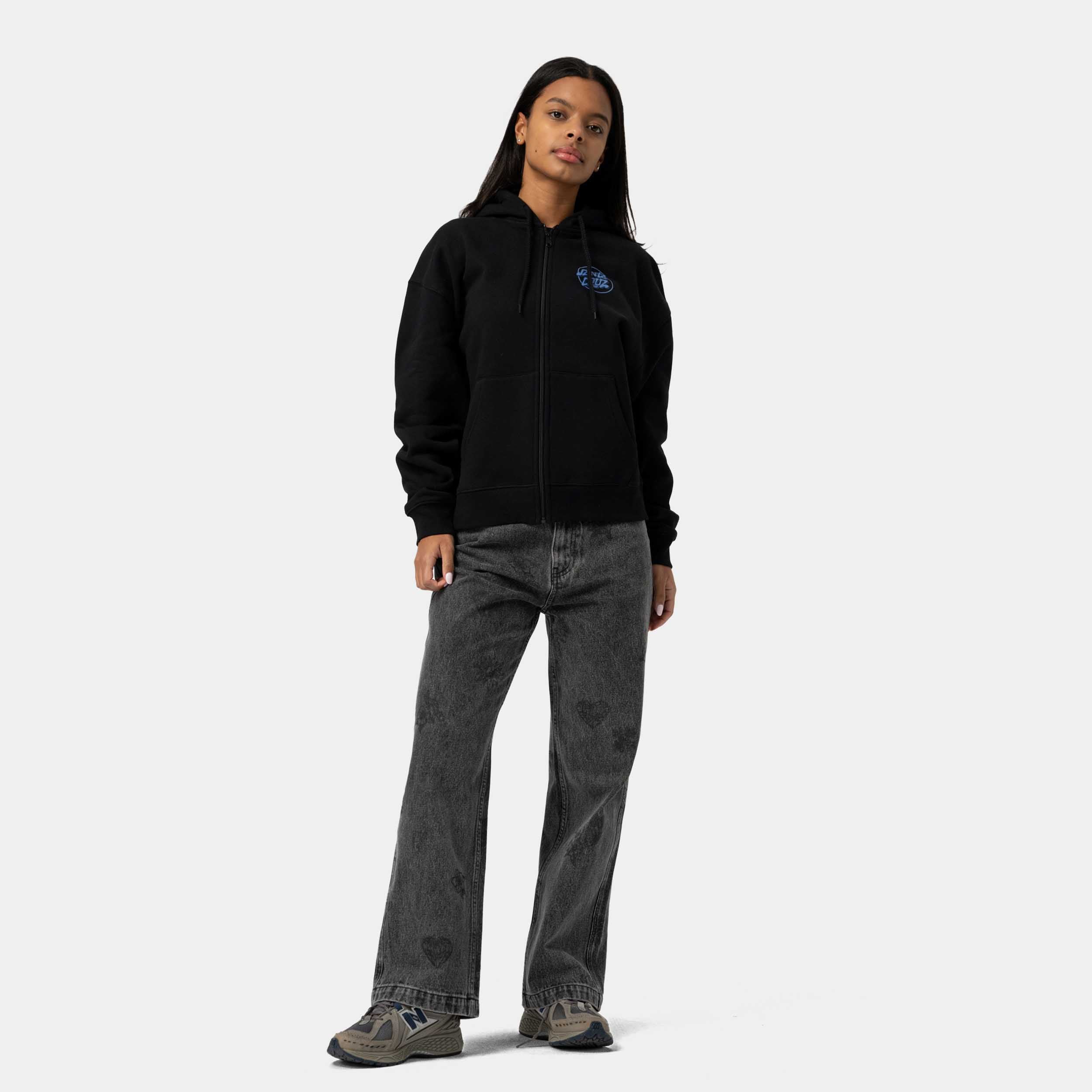 santa-cruz-skateboards-nouveau-zip-hoodie-felpa-donna image 6
